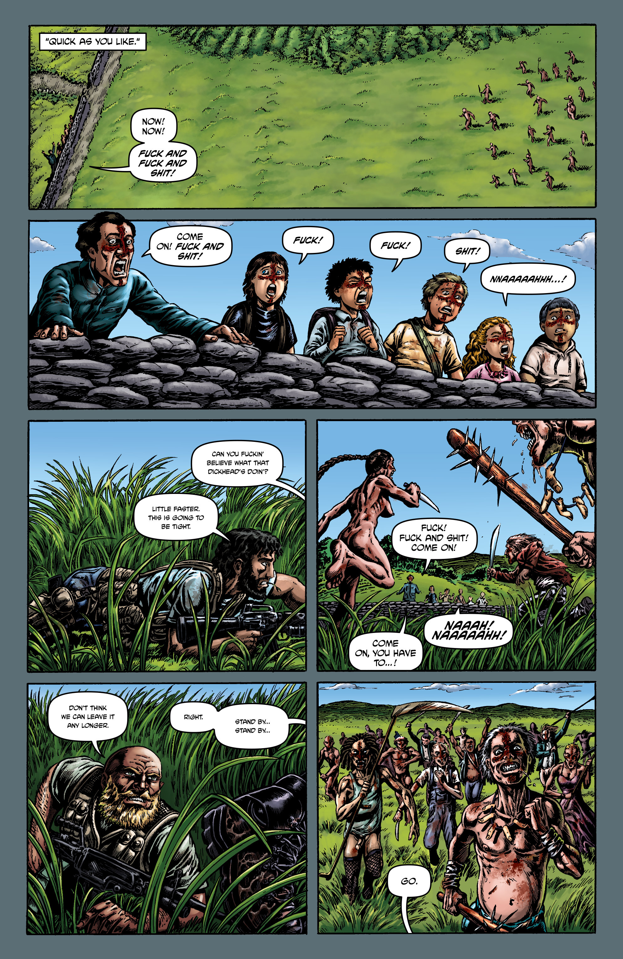 Read online Crossed: Badlands comic -  Issue #25 - 30