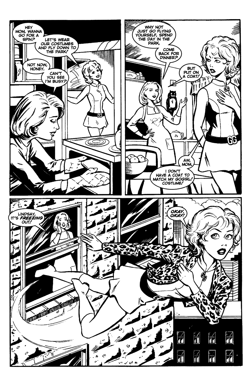 Read online Go Girl! comic -  Issue #2 - 4