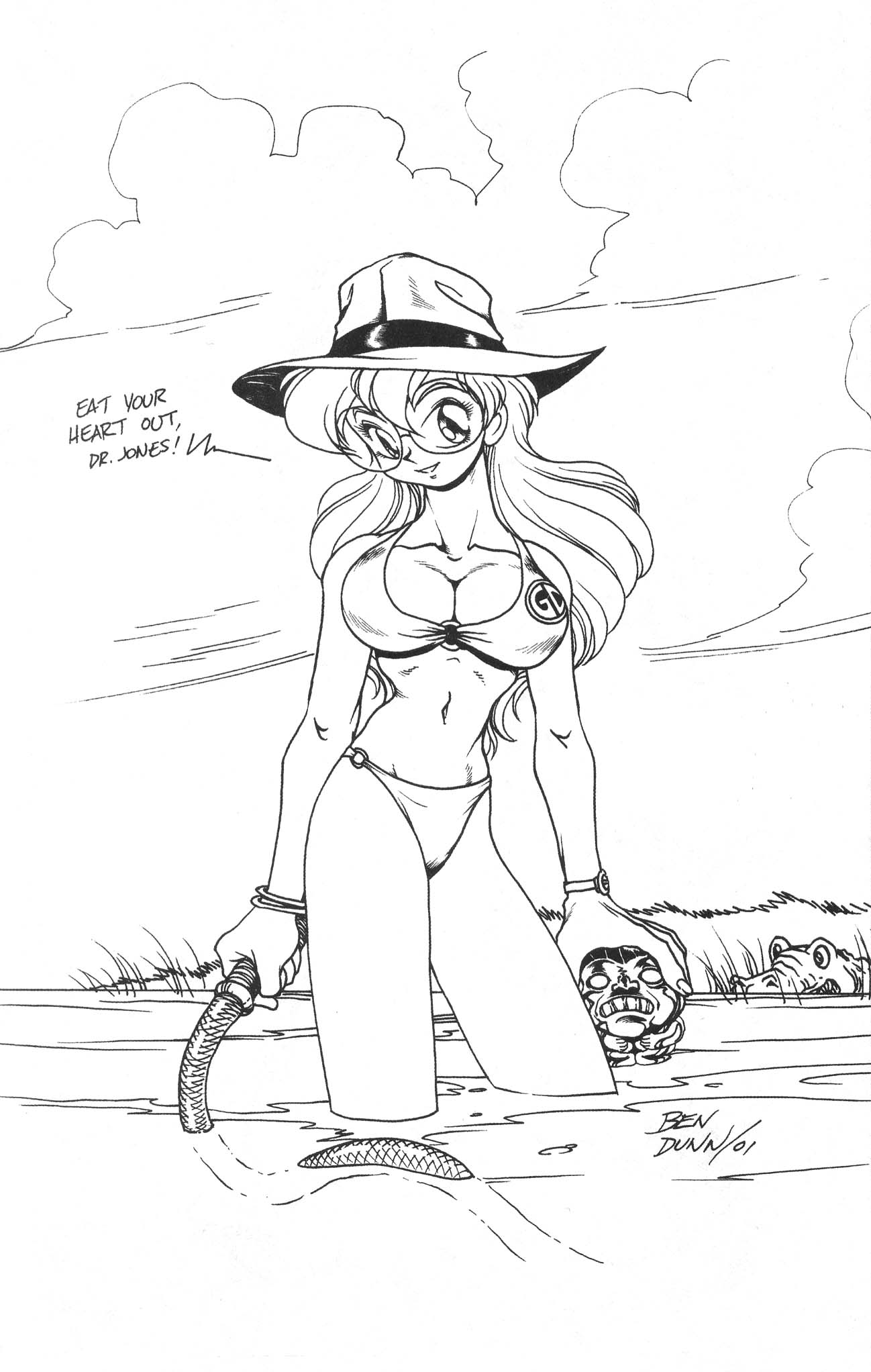 Read online Gold Digger Swimsuit Special comic -  Issue #2 - 4