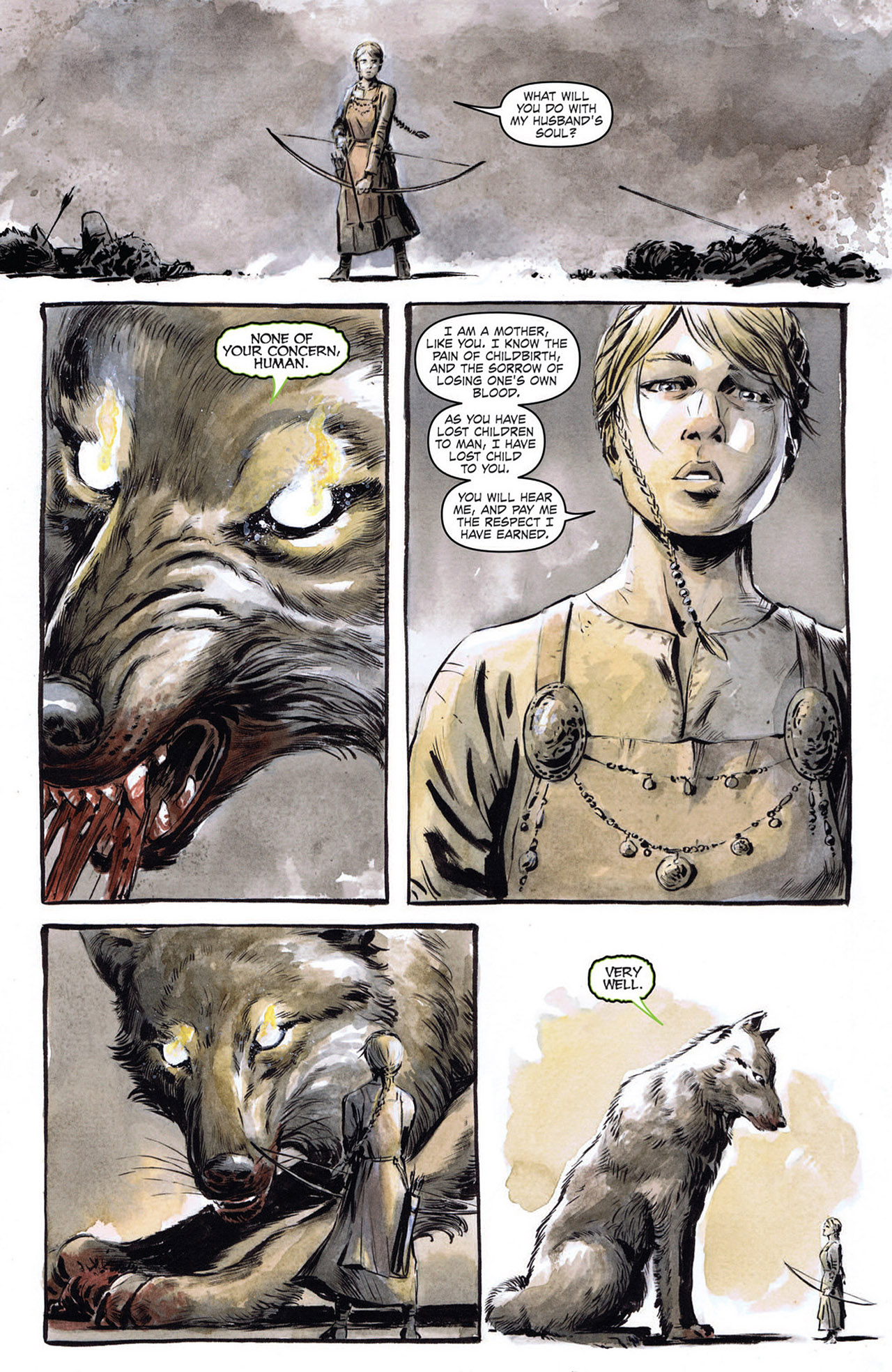 Read online Night of 1000 Wolves comic -  Issue #3 - 13