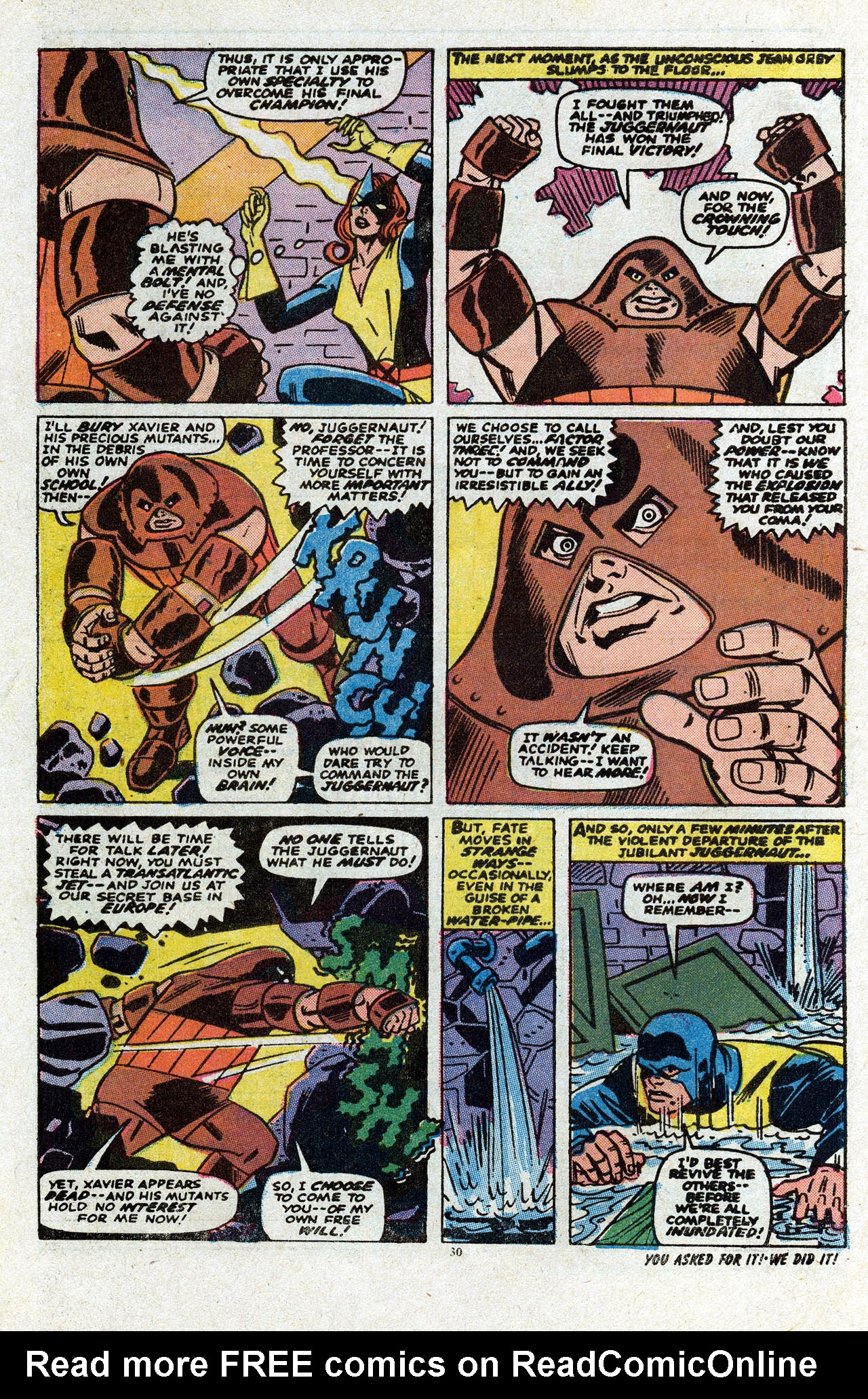 Read online Uncanny X-Men (1963) comic -  Issue #80 - 32