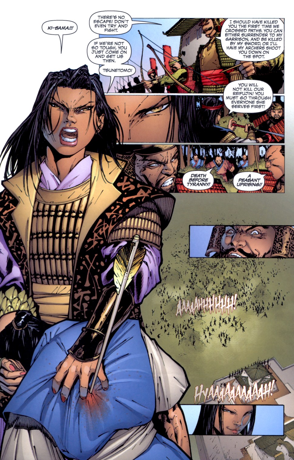 Read online Witchblade: Obakemono comic -  Issue # TPB - 57