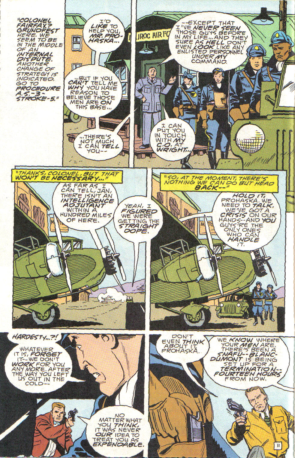 Blackhawk (1989) Issue #7 #8 - English 12