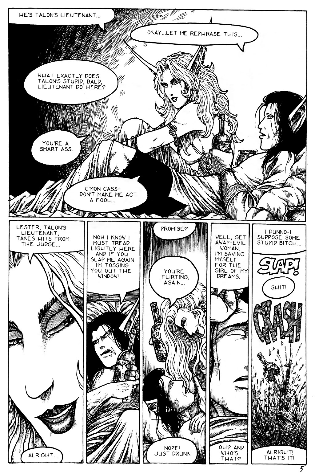 Read online Poison Elves (1995) comic -  Issue #7 - 7