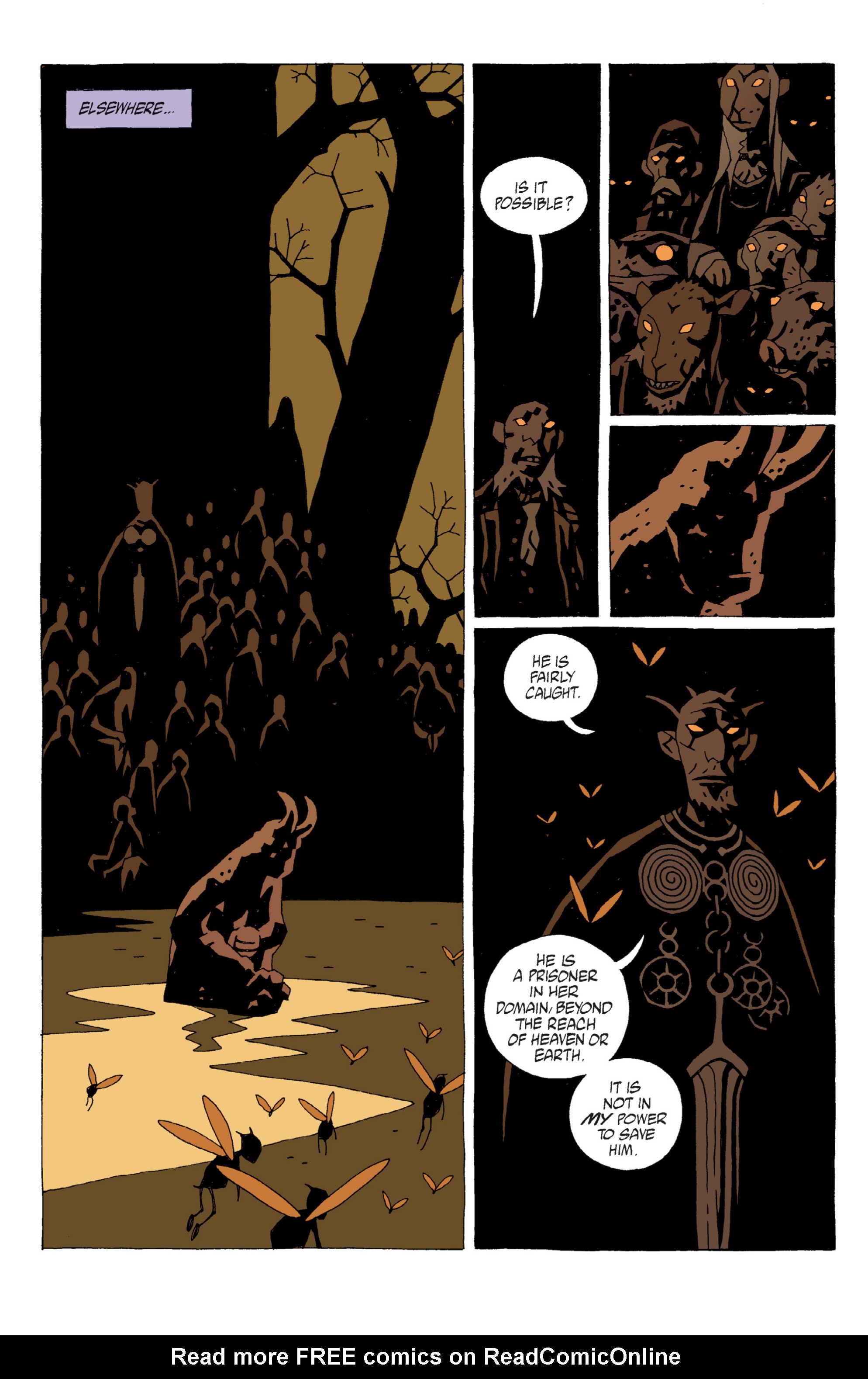 Read online Hellboy comic -  Issue #6 - 46