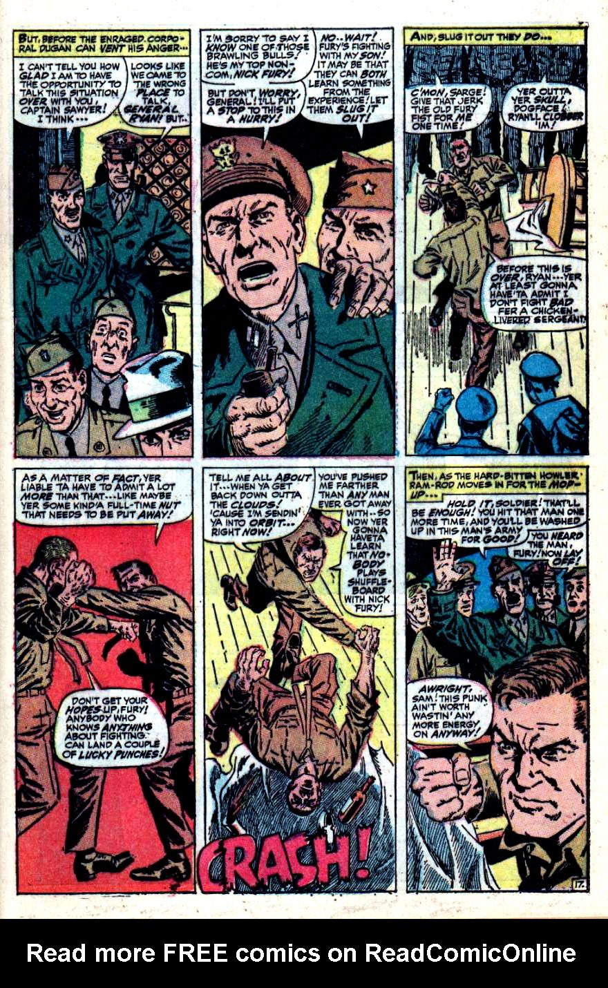 Read online Sgt. Fury comic -  Issue #45 - 25