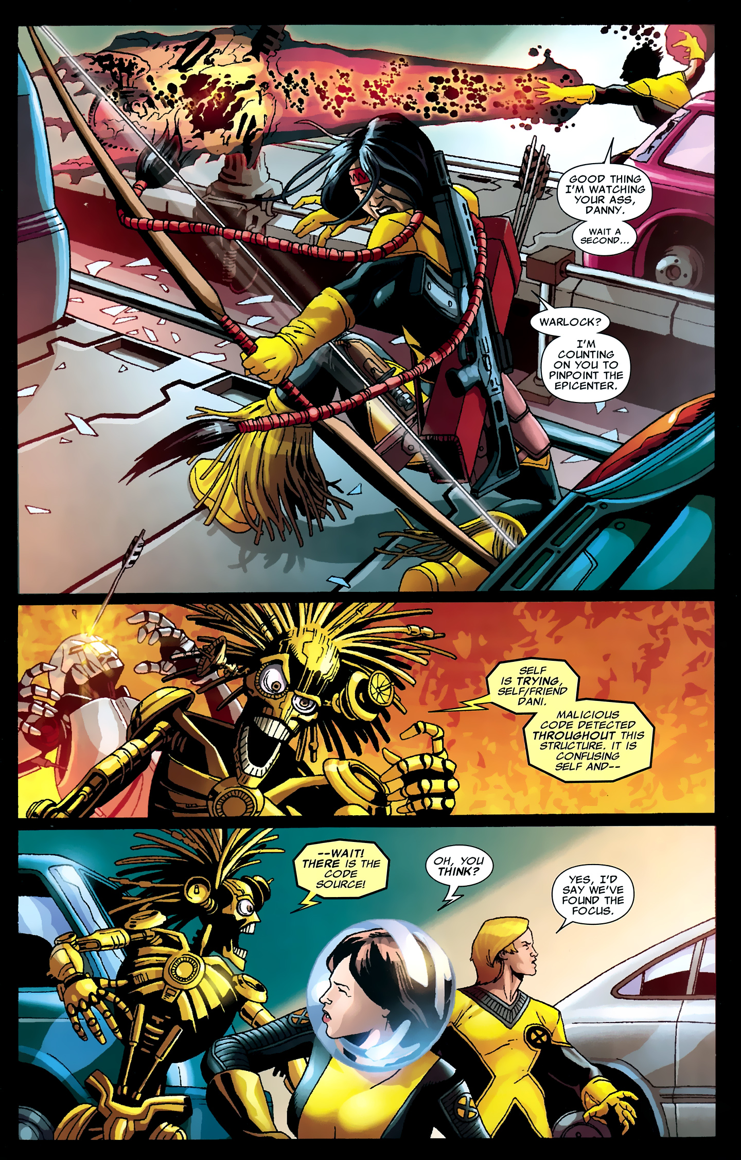 Read online New Mutants (2009) comic -  Issue #25 - 8