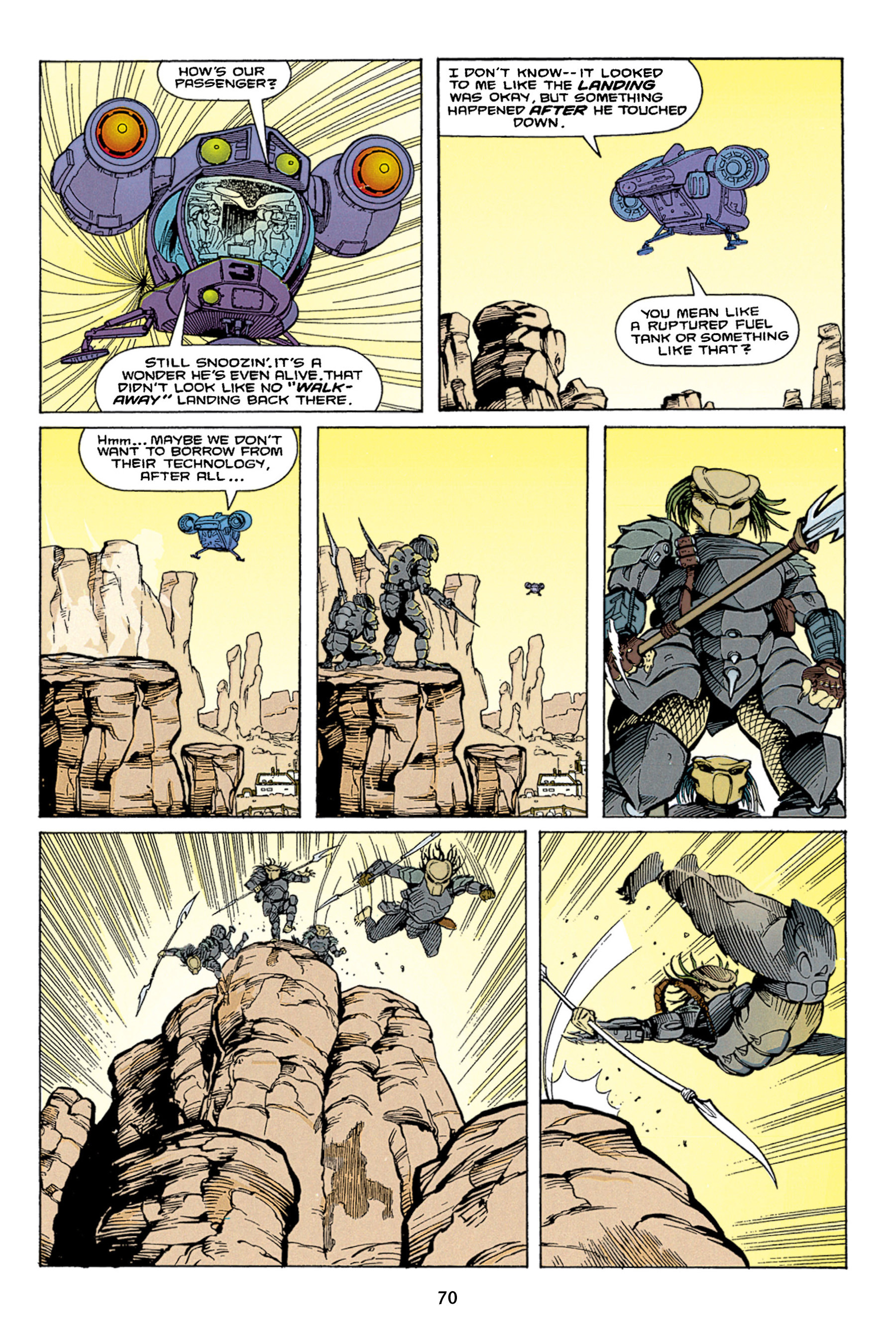Read online Aliens vs. Predator Omnibus comic -  Issue # _TPB 1 Part 1 - 70