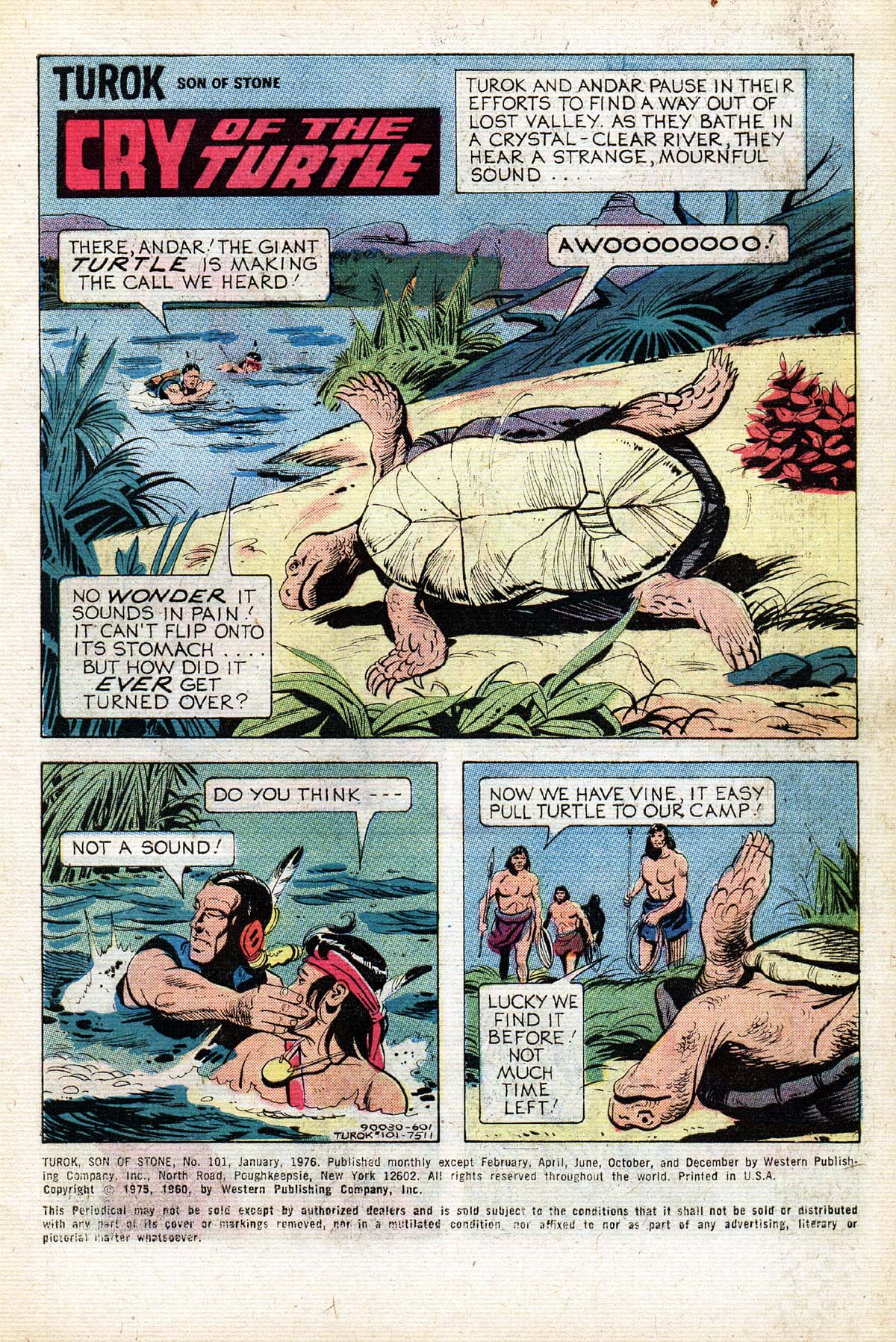 Read online Turok, Son of Stone comic -  Issue #101 - 3