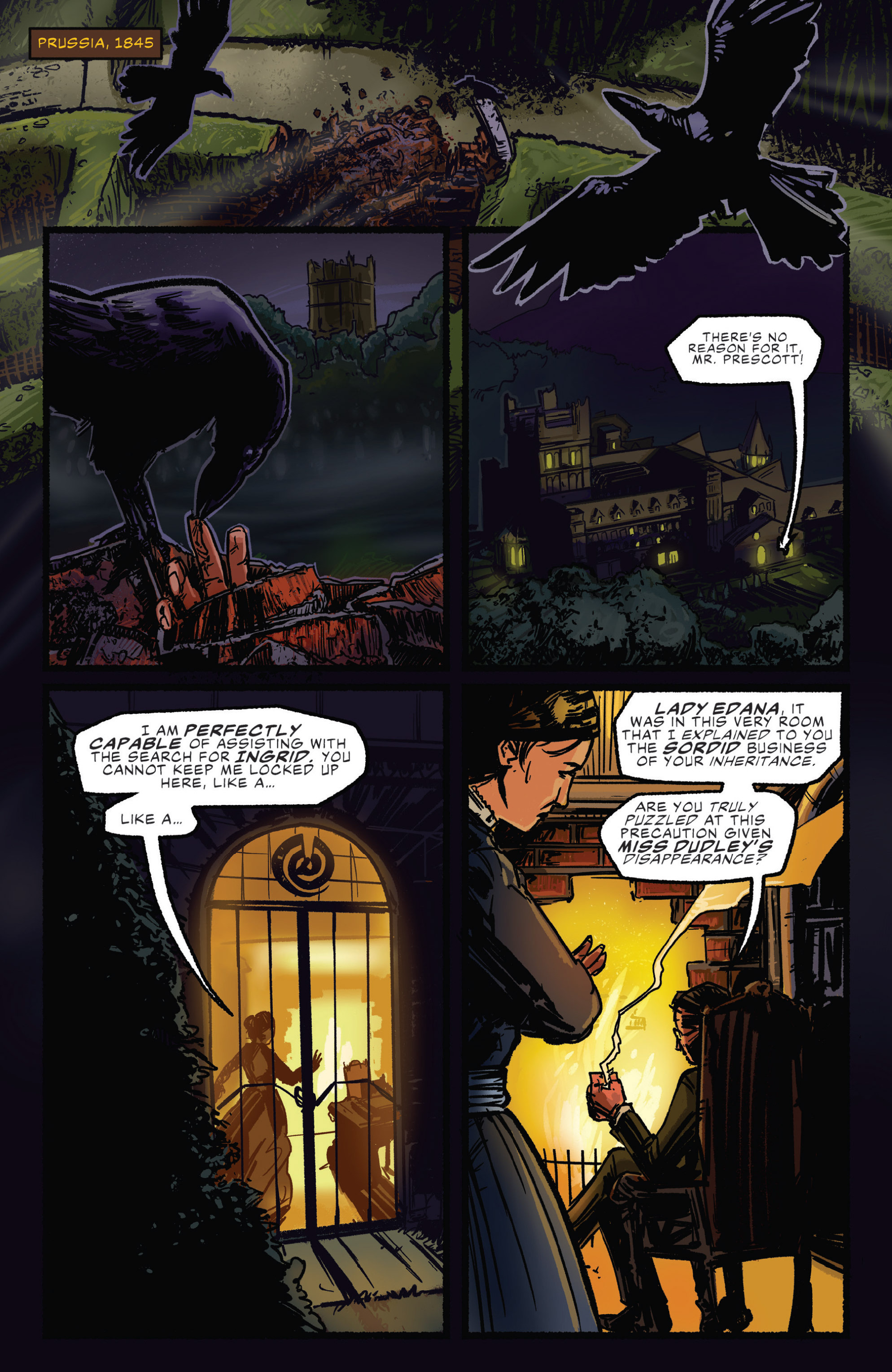 Read online The House of Montresor comic -  Issue #3 - 12