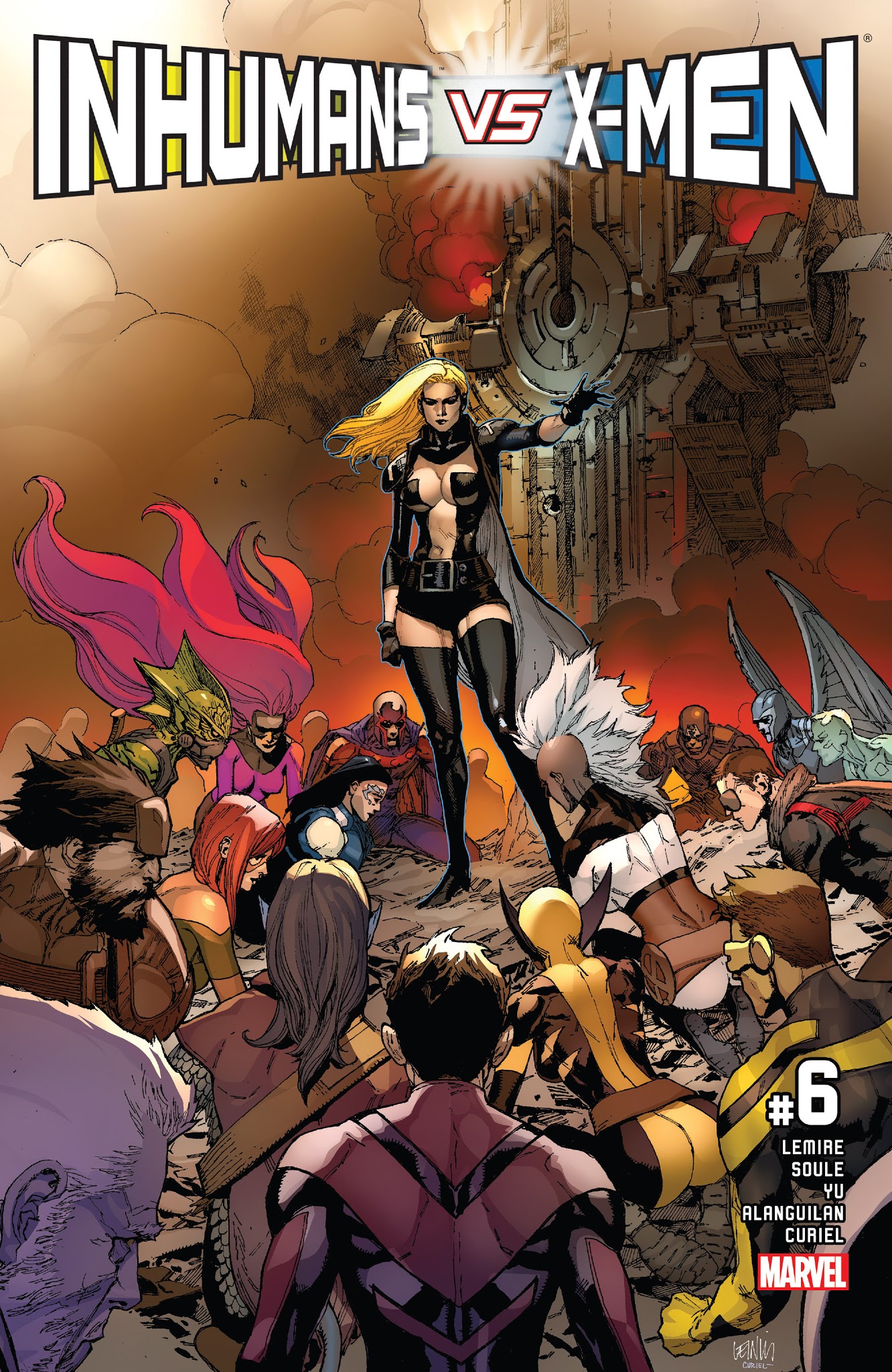 Read online Inhumans Vs. X-Men comic -  Issue # _TPB - 179