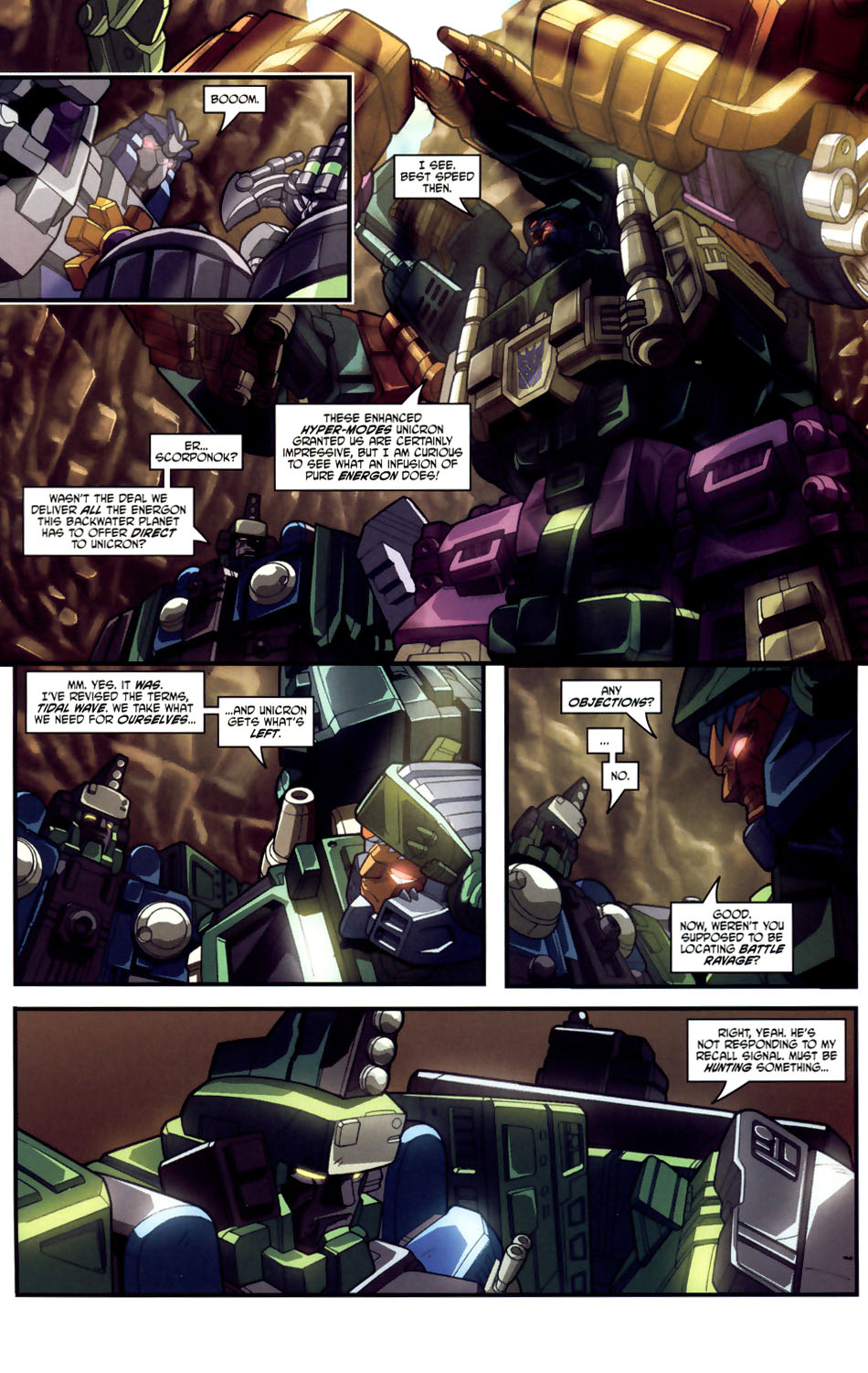 Read online Transformers Energon comic -  Issue #21 - 9