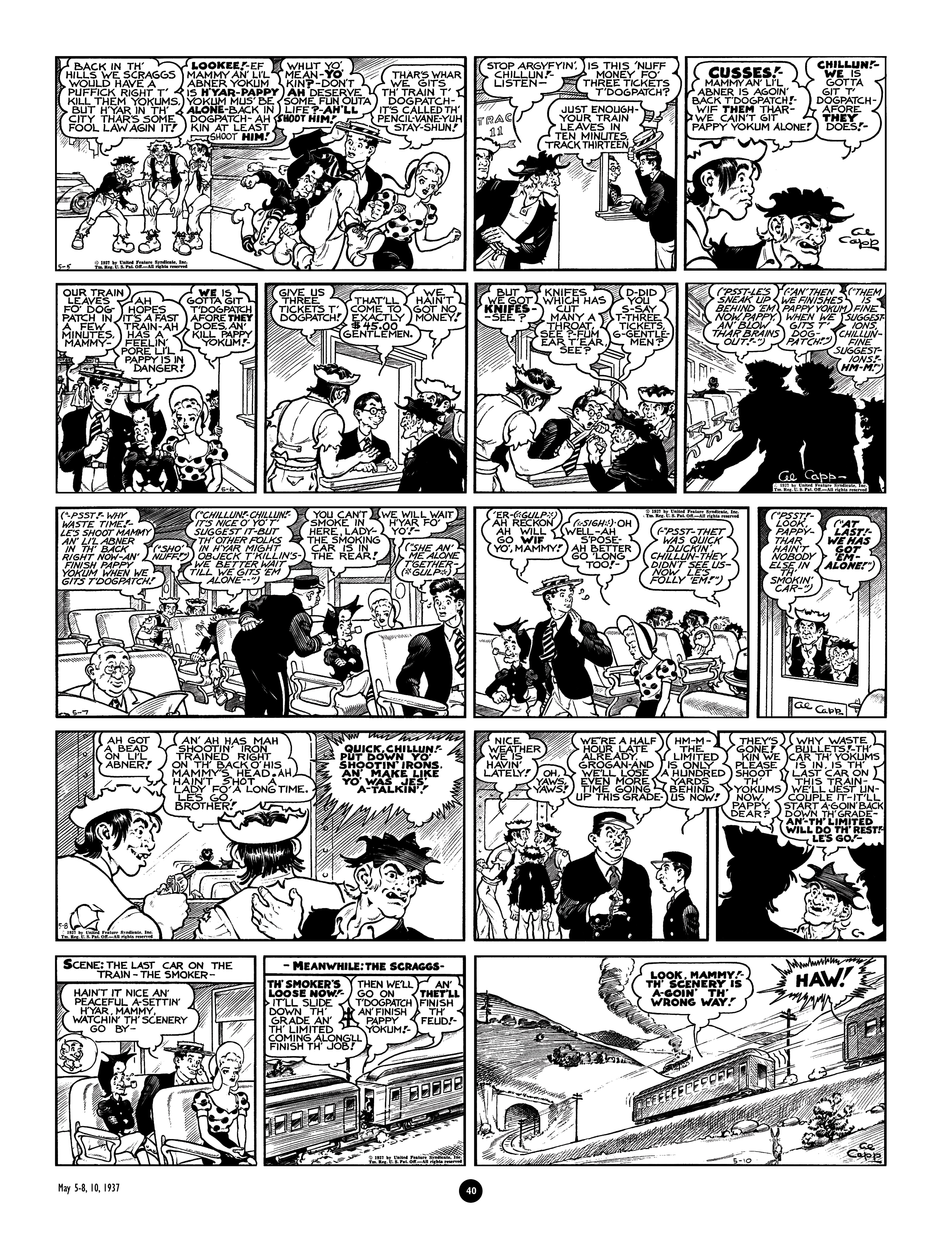 Read online Al Capp's Li'l Abner Complete Daily & Color Sunday Comics comic -  Issue # TPB 2 (Part 1) - 41