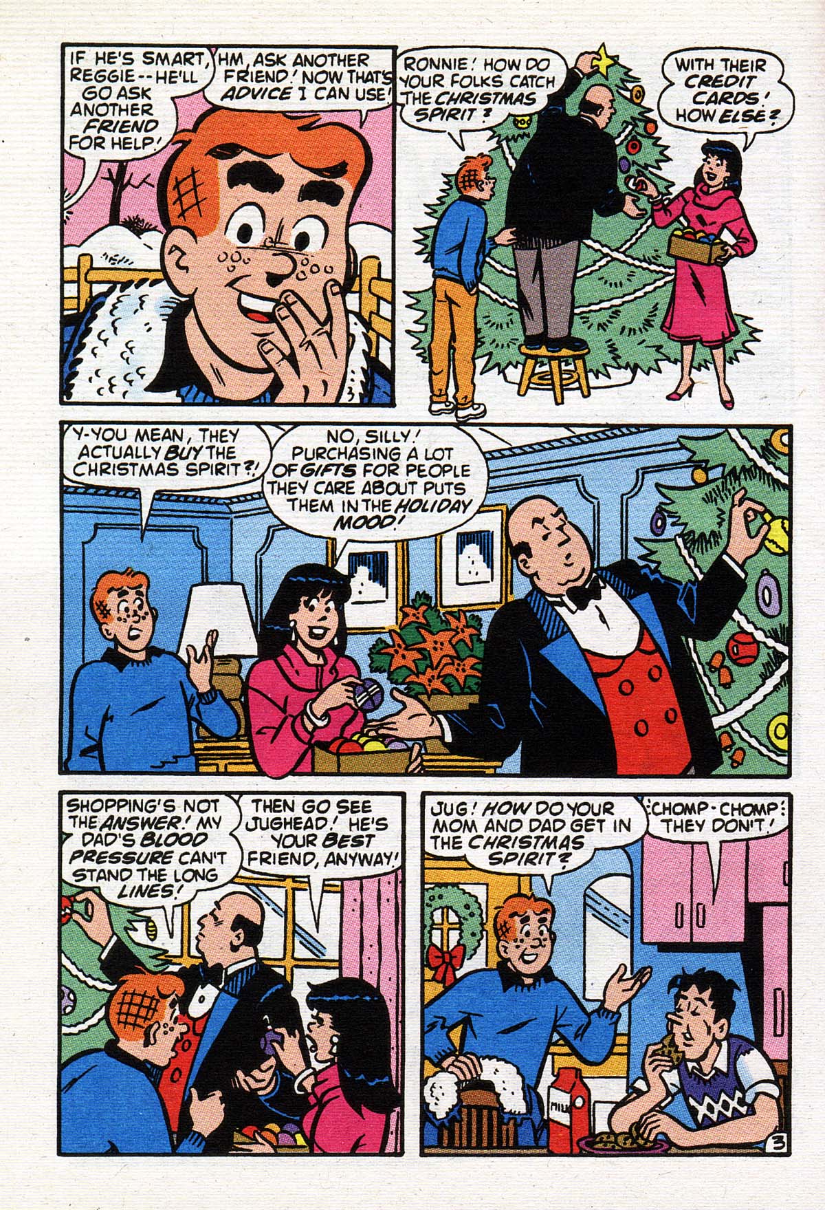 Read online Archie's Holiday Fun Digest comic -  Issue #5 - 34