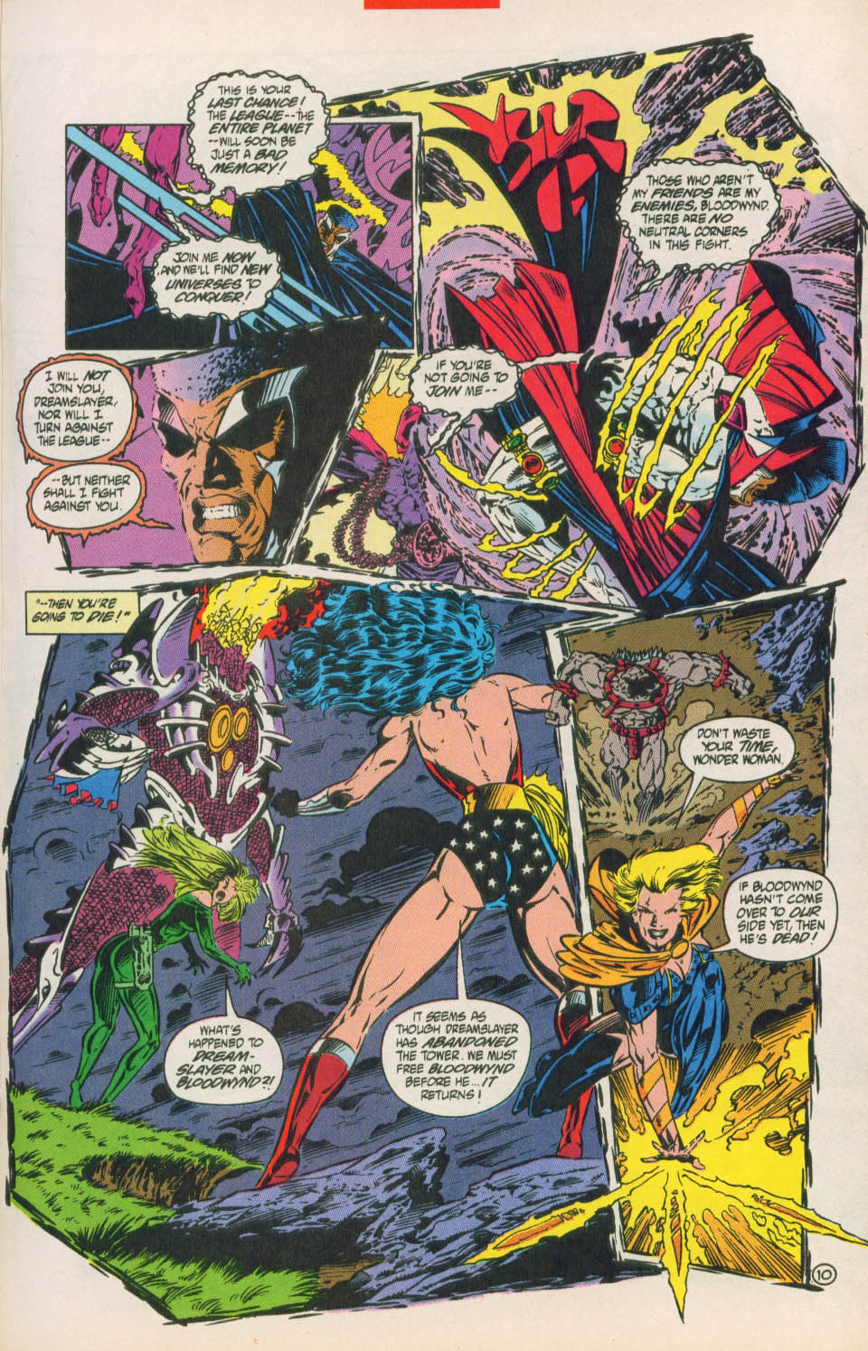 Read online Justice League America comic -  Issue #88 - 11