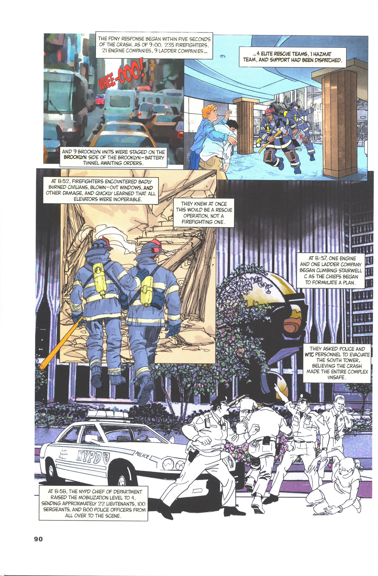 Read online The 9/11 Report comic -  Issue # TPB - 94