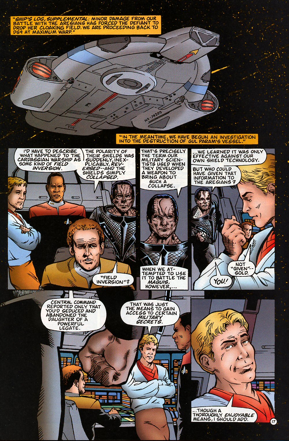 Read online Star Trek: Deep Space Nine (1993) comic -  Issue #25 - 23