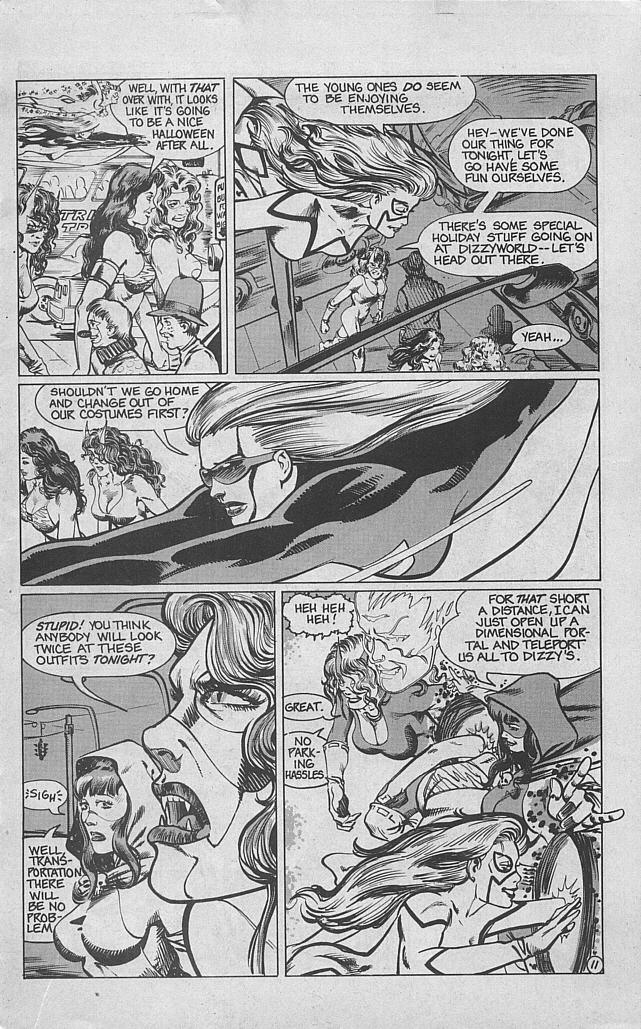 Read online Femforce Night of the Demon comic -  Issue # Full - 13