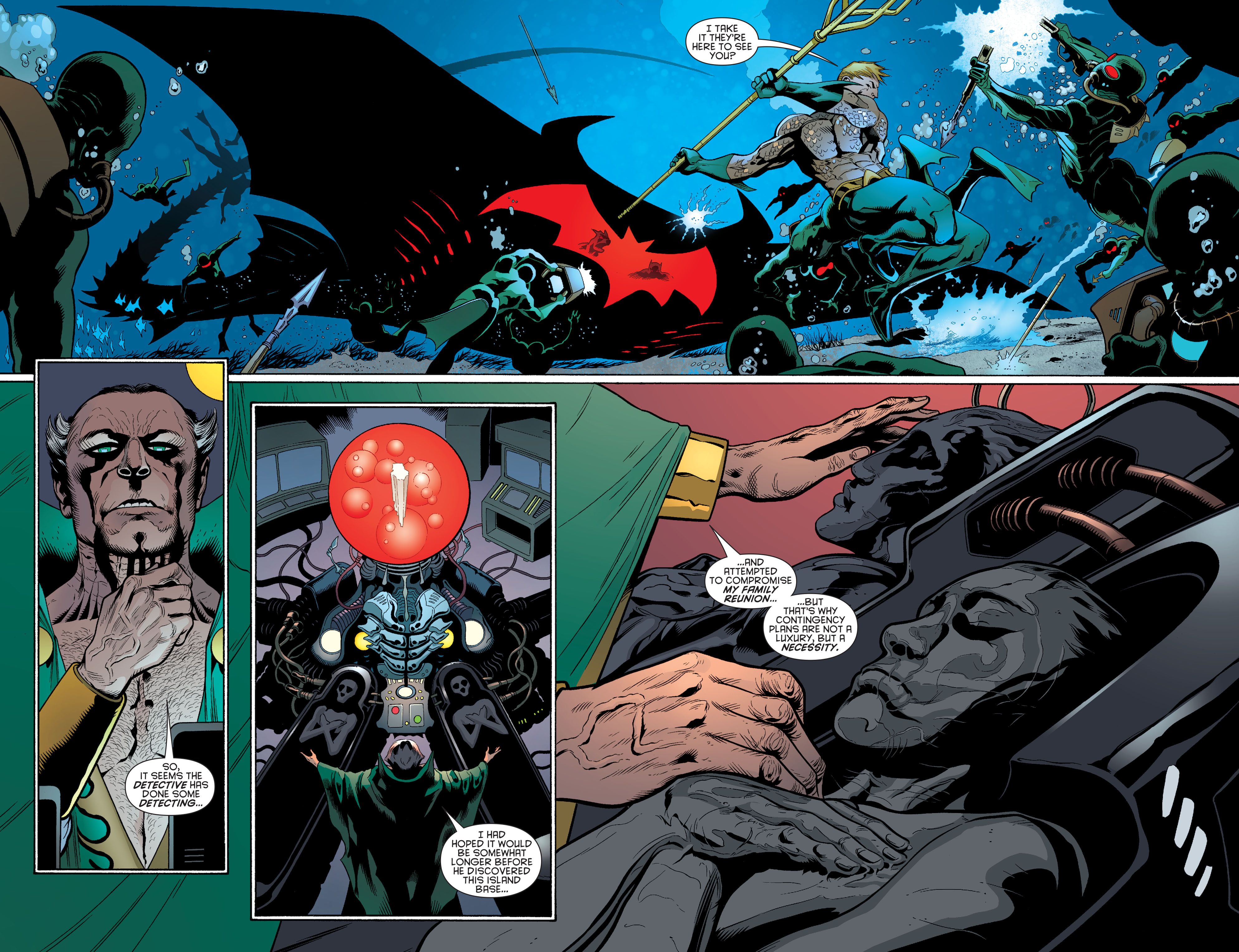Read online Batman and Robin (2011) comic -  Issue #29 - Batman and Aquaman - 5