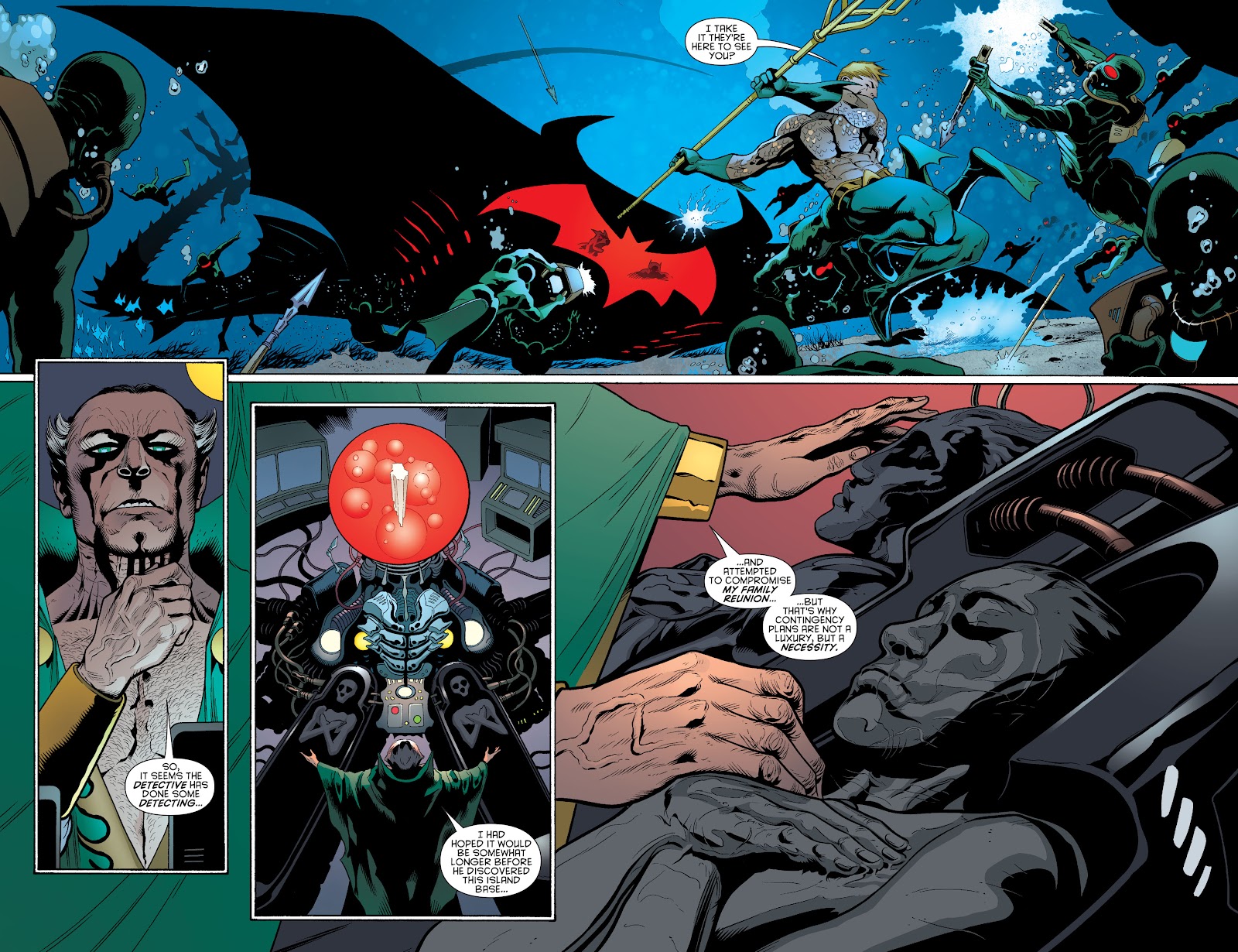Batman and Robin (2011) issue 29 - Batman and Aquaman - Page 5