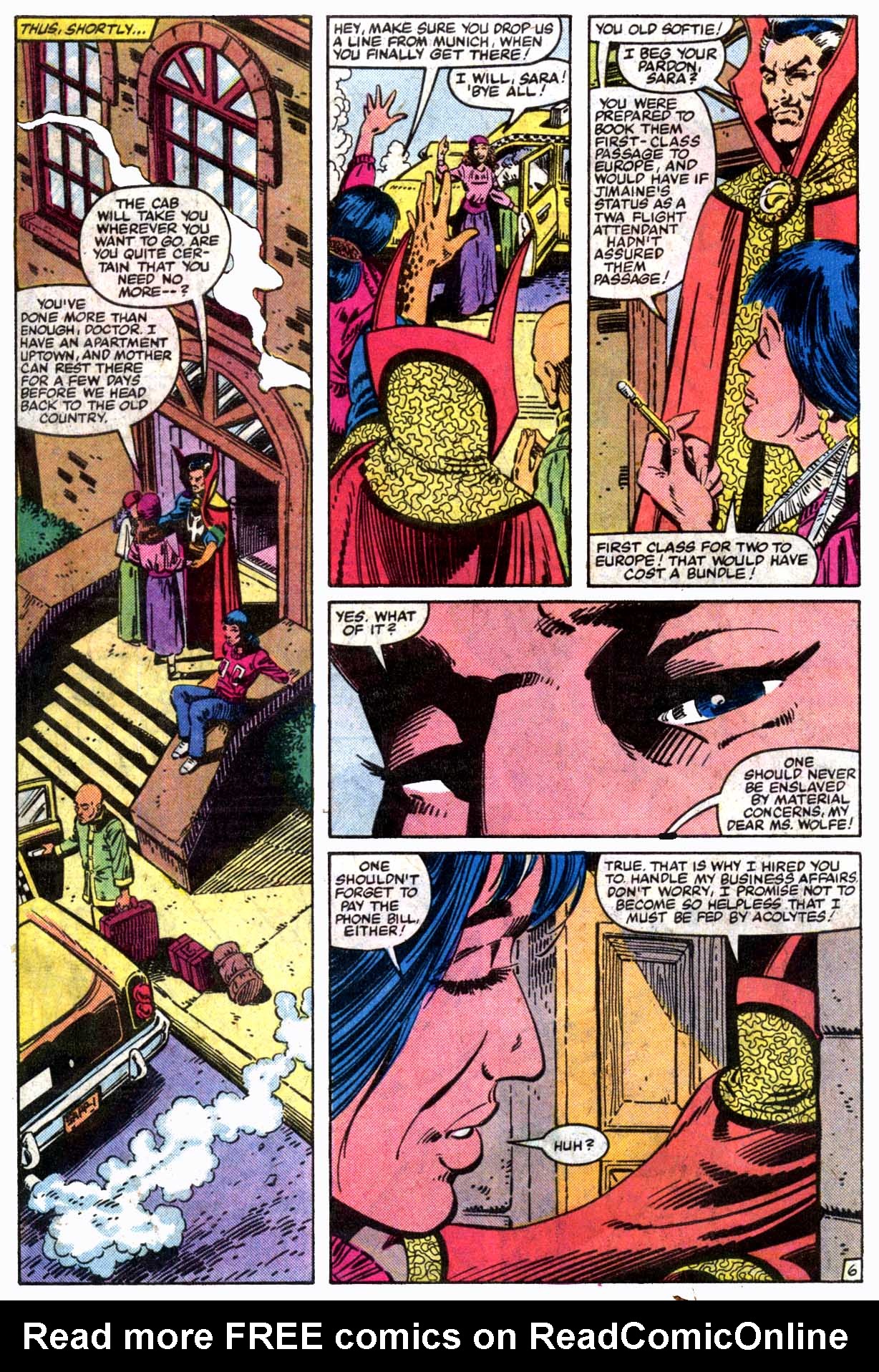 Read online Doctor Strange (1974) comic -  Issue #58 - 7
