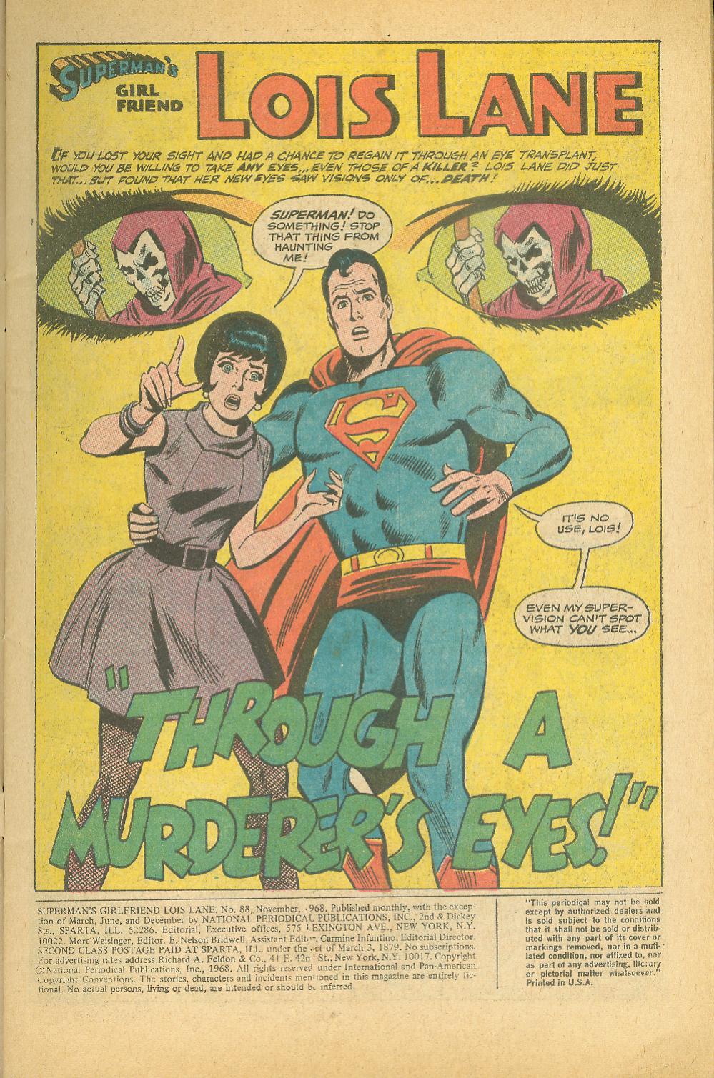 Read online Superman's Girl Friend, Lois Lane comic -  Issue #88 - 3