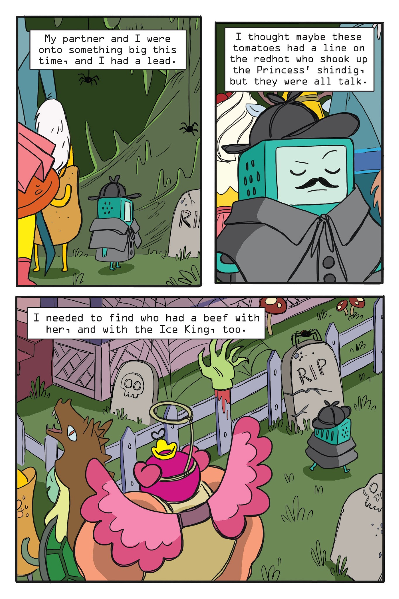 Read online Adventure Time: Masked Mayhem comic -  Issue # TPB - 73