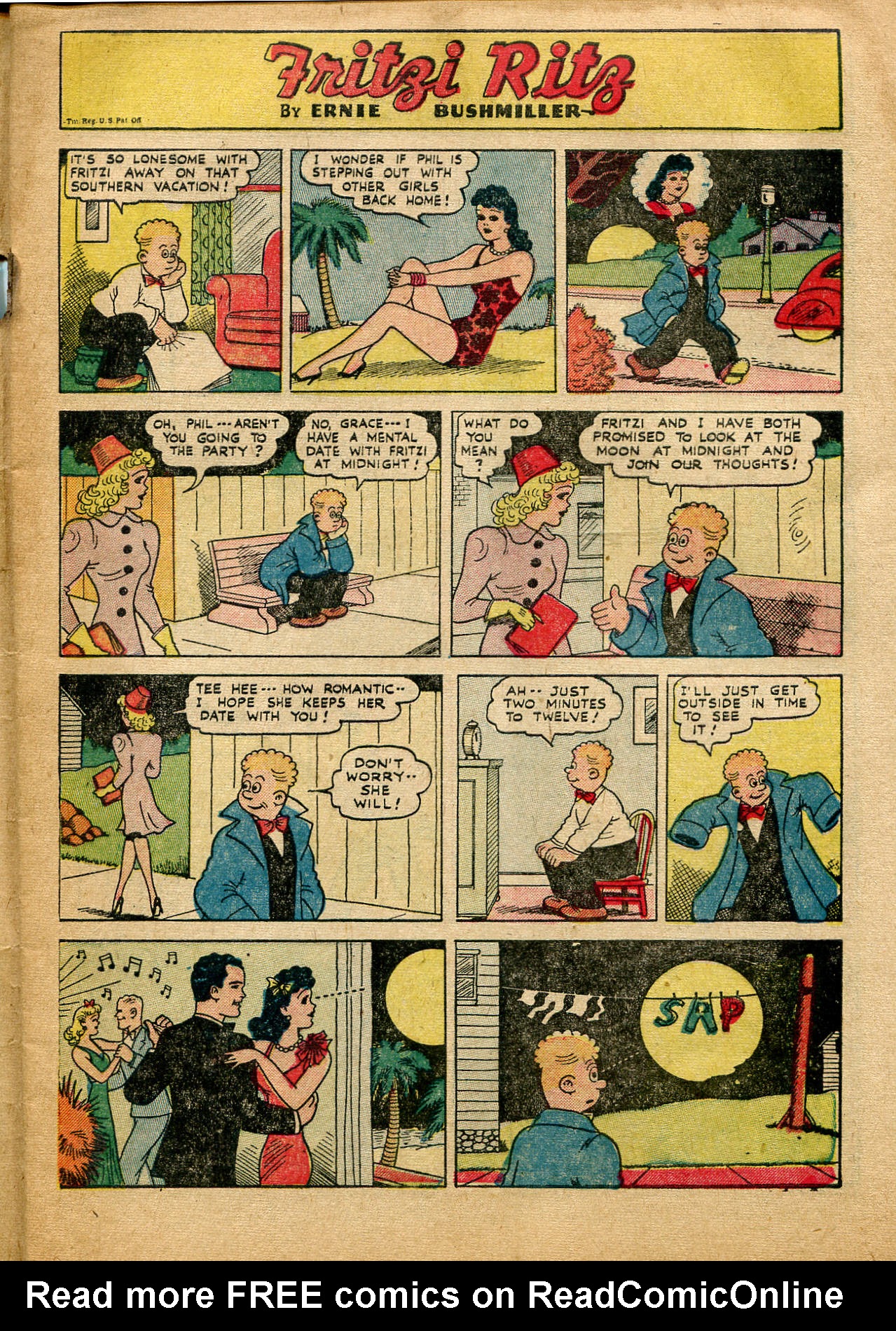 Read online Fritzi Ritz (1953) comic -  Issue #41 - 5