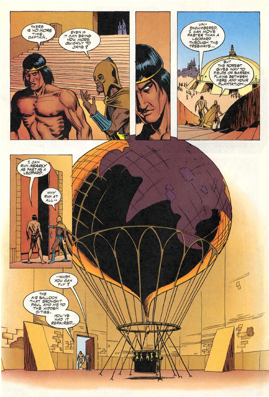 Read online Tarzan (1996) comic -  Issue #5 - 22