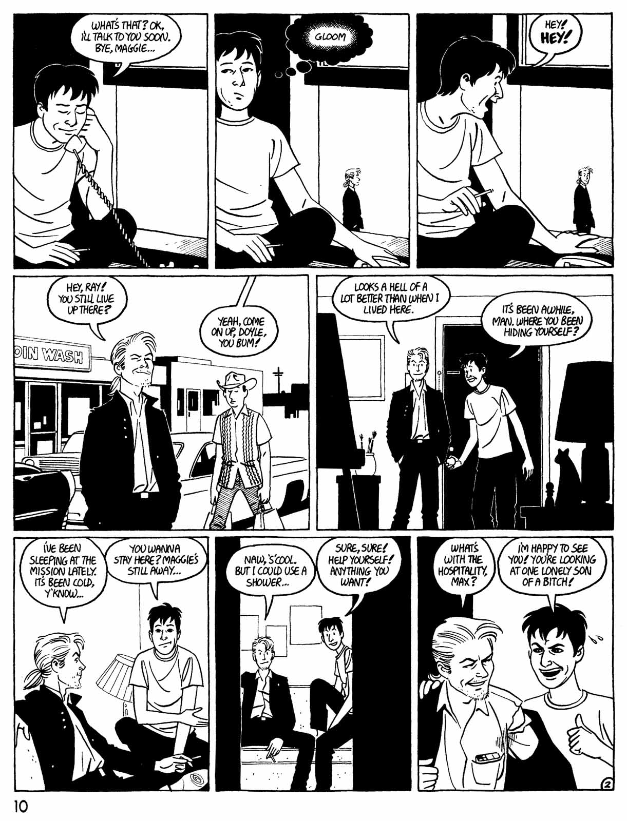 Read online Love and Rockets (1982) comic -  Issue #32 - 12