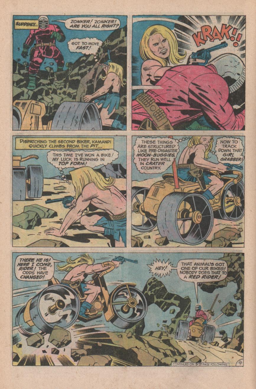 Read online Kamandi, The Last Boy On Earth comic -  Issue #37 - 16