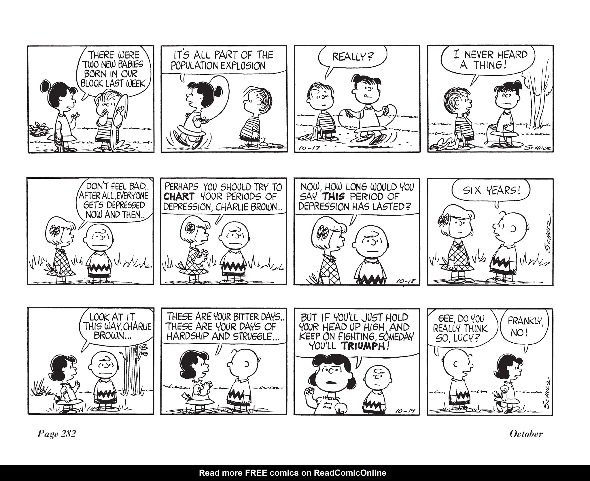 Read online The Complete Peanuts comic -  Issue # TPB 5 - 298