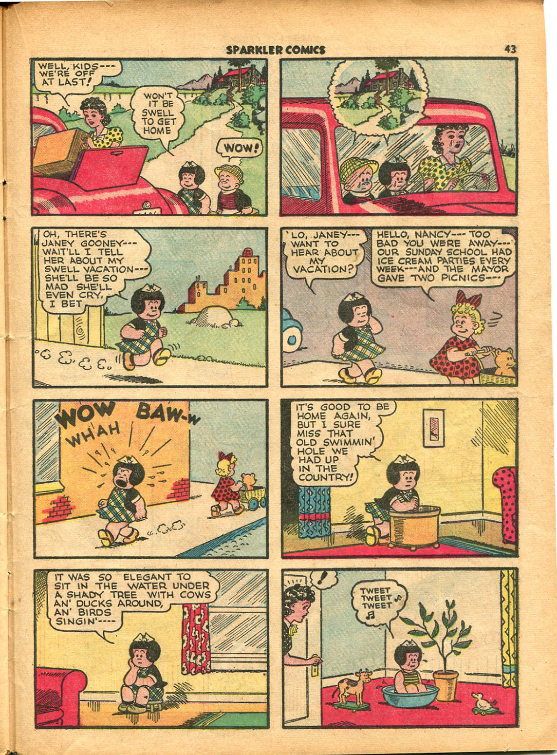 Read online Sparkler Comics comic -  Issue #15 - 45