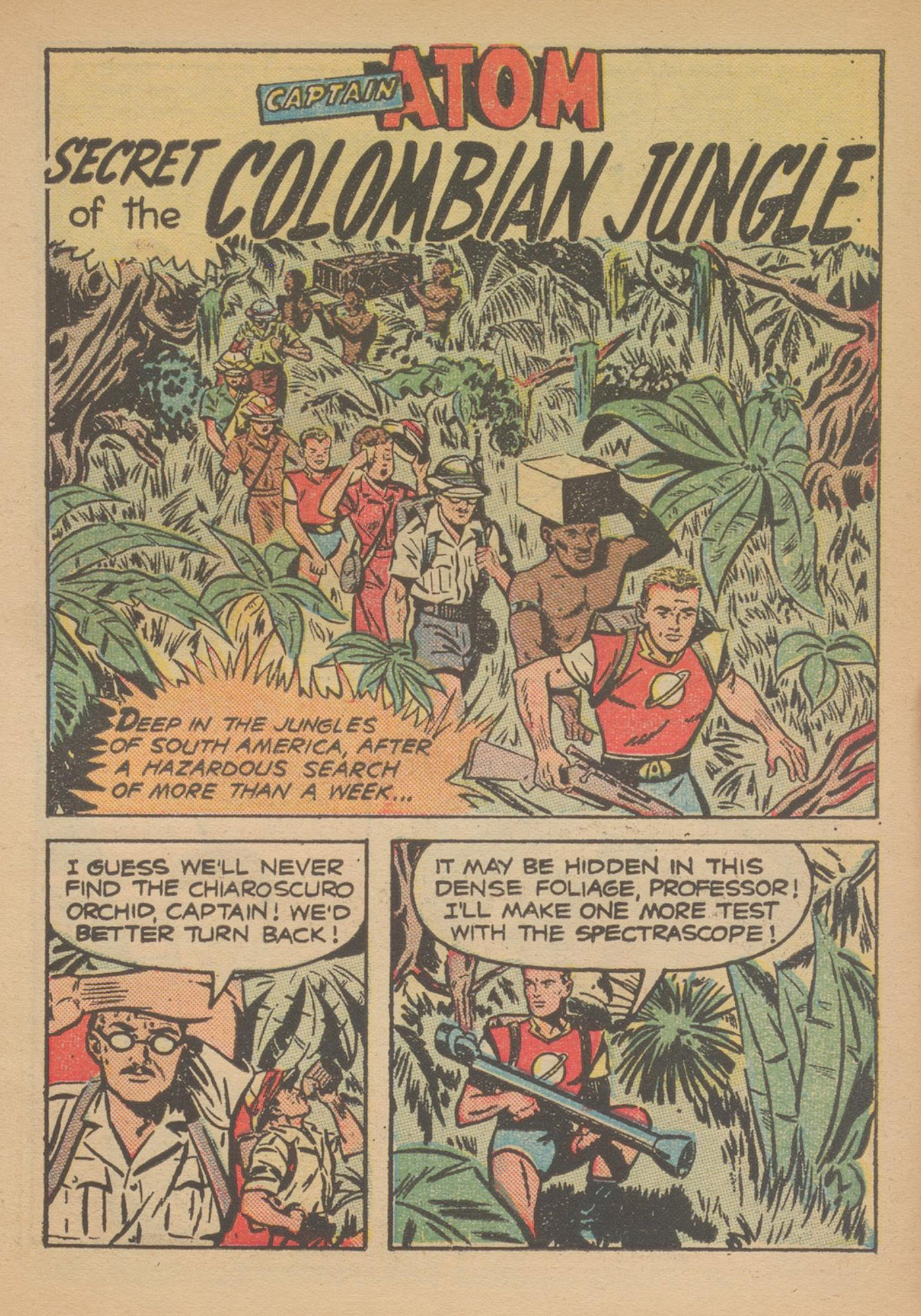 Read online Captain Atom (1950) comic -  Issue #1 - 23