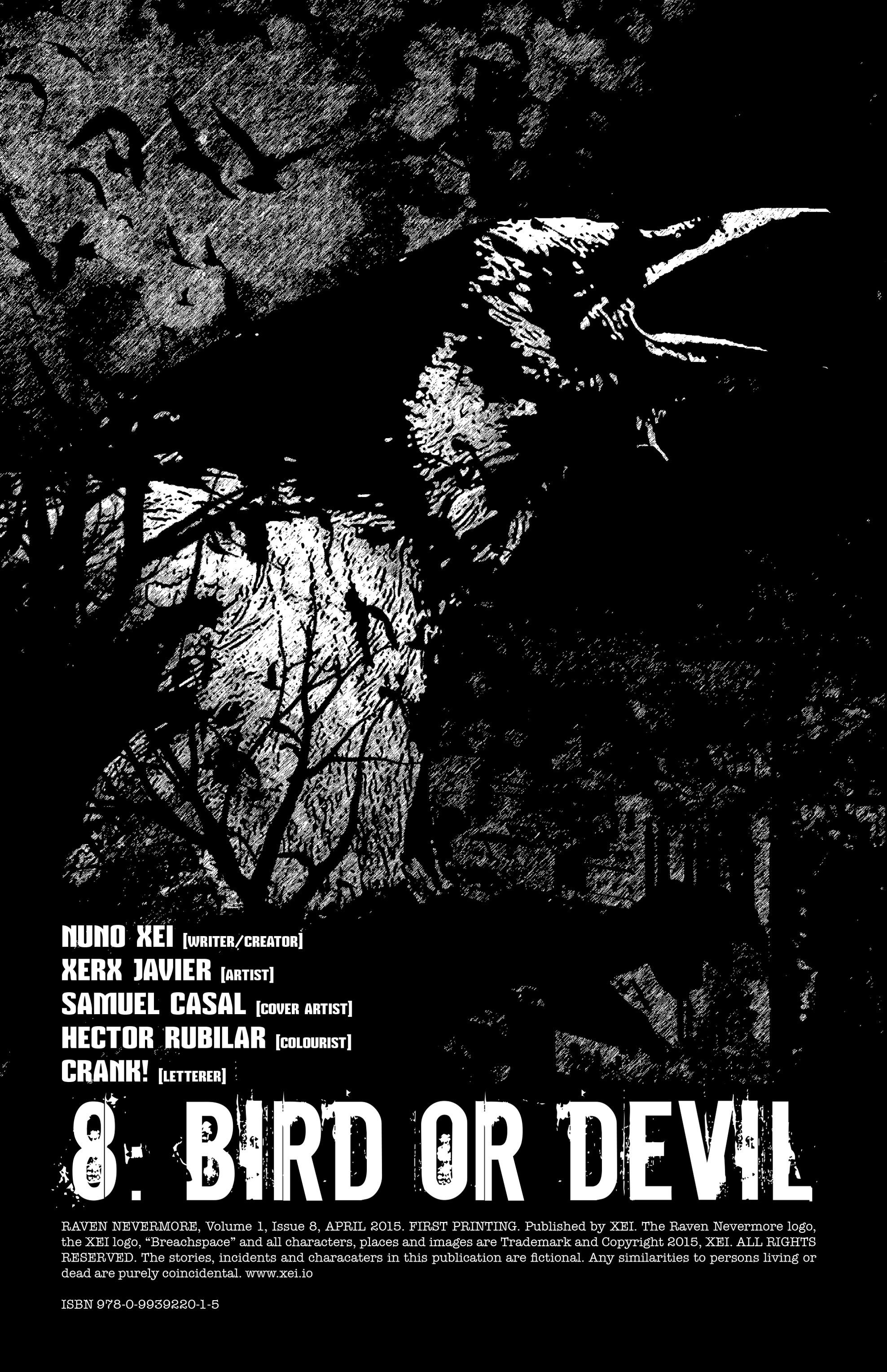 Read online Raven Nevermore comic -  Issue #8 - 2