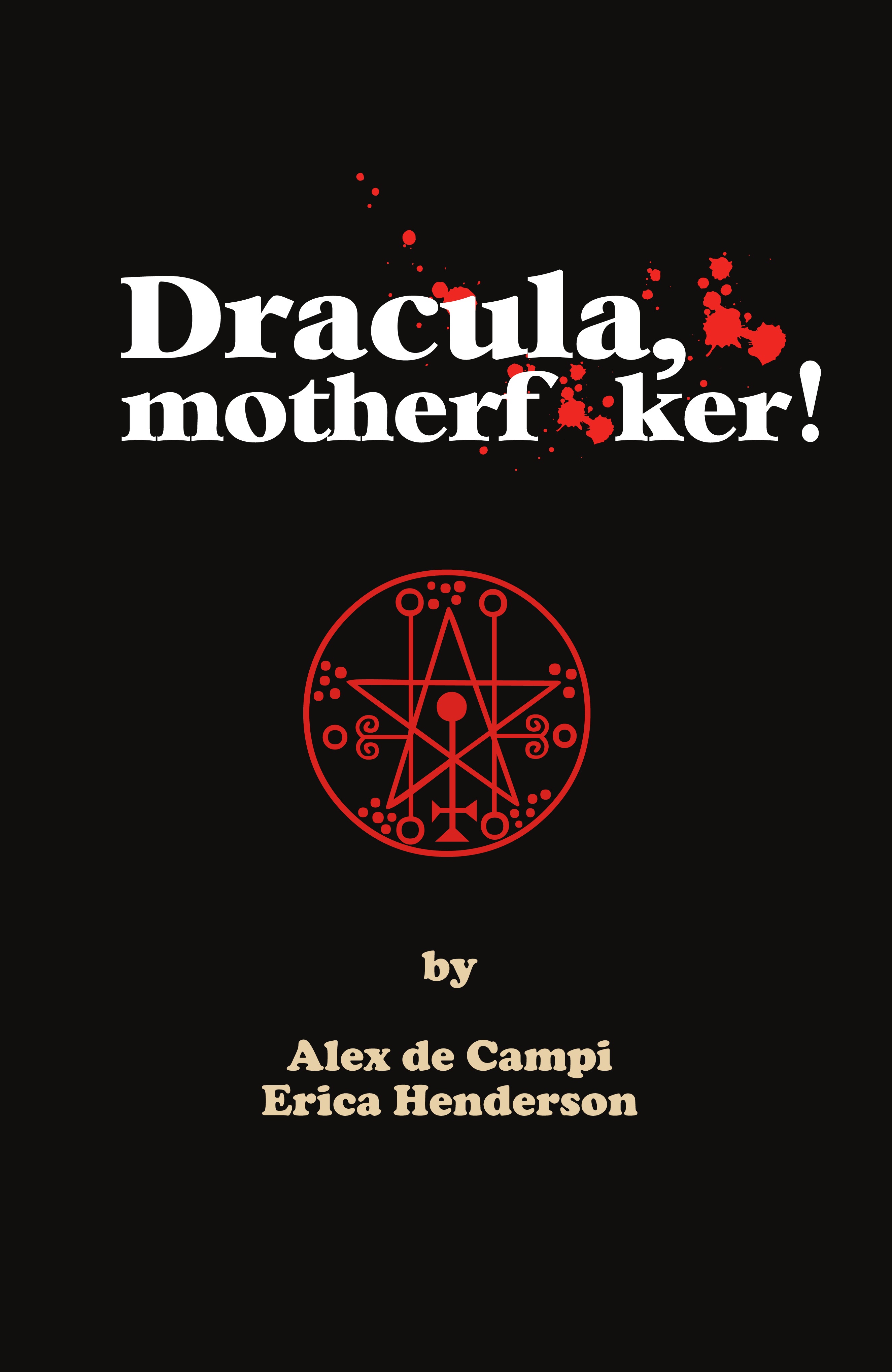 Read online Dracula, Motherf**ker! comic -  Issue # Full - 4