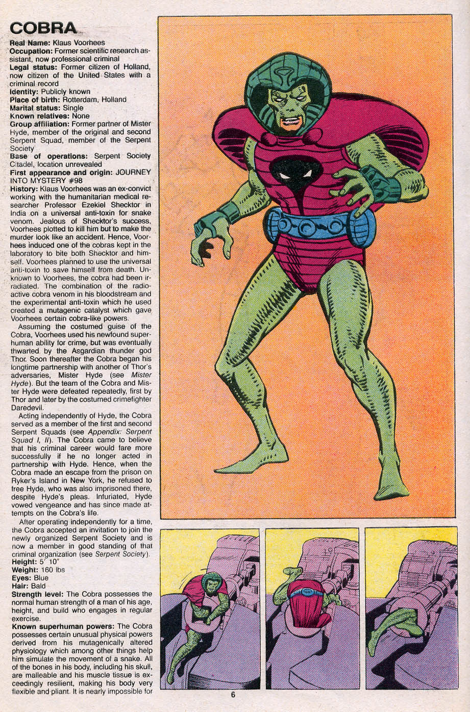 Read online The Official Handbook of the Marvel Universe Deluxe Edition comic -  Issue #3 - 8