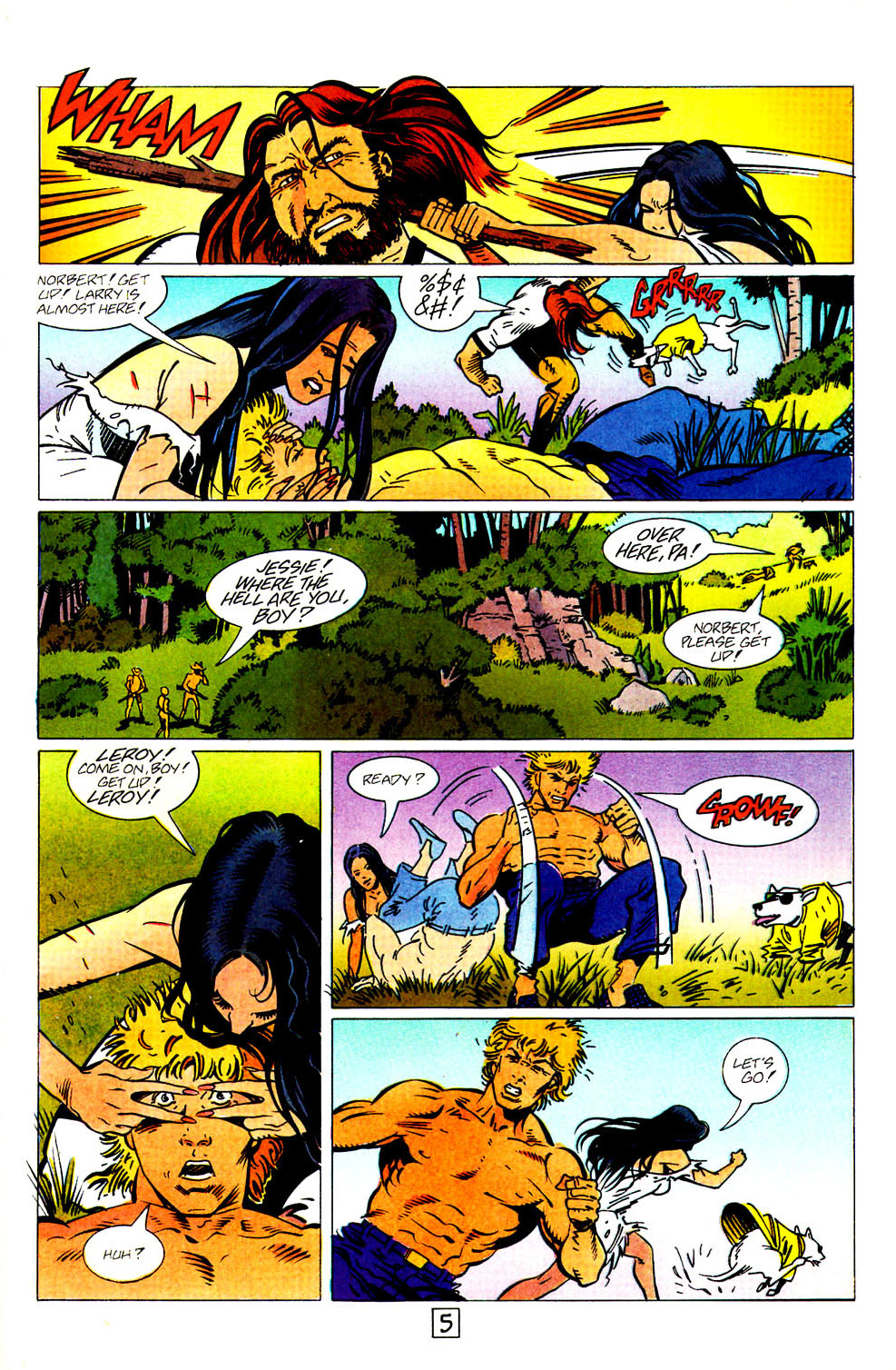 Read online Badger Goes Berserk! comic -  Issue #4 - 7
