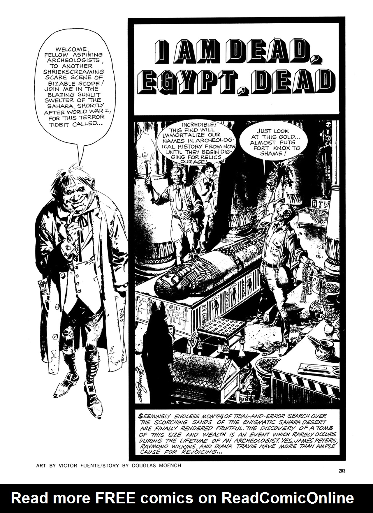 Read online Eerie Archives comic -  Issue # TPB 7 - 204