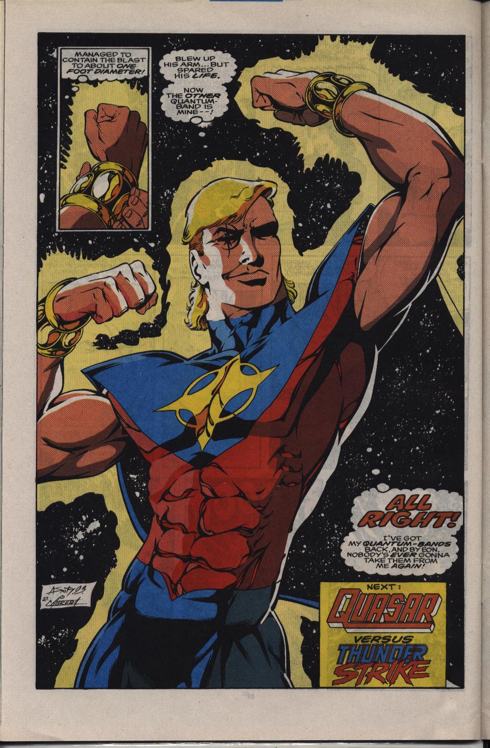 Read online Quasar comic -  Issue #47 - 23