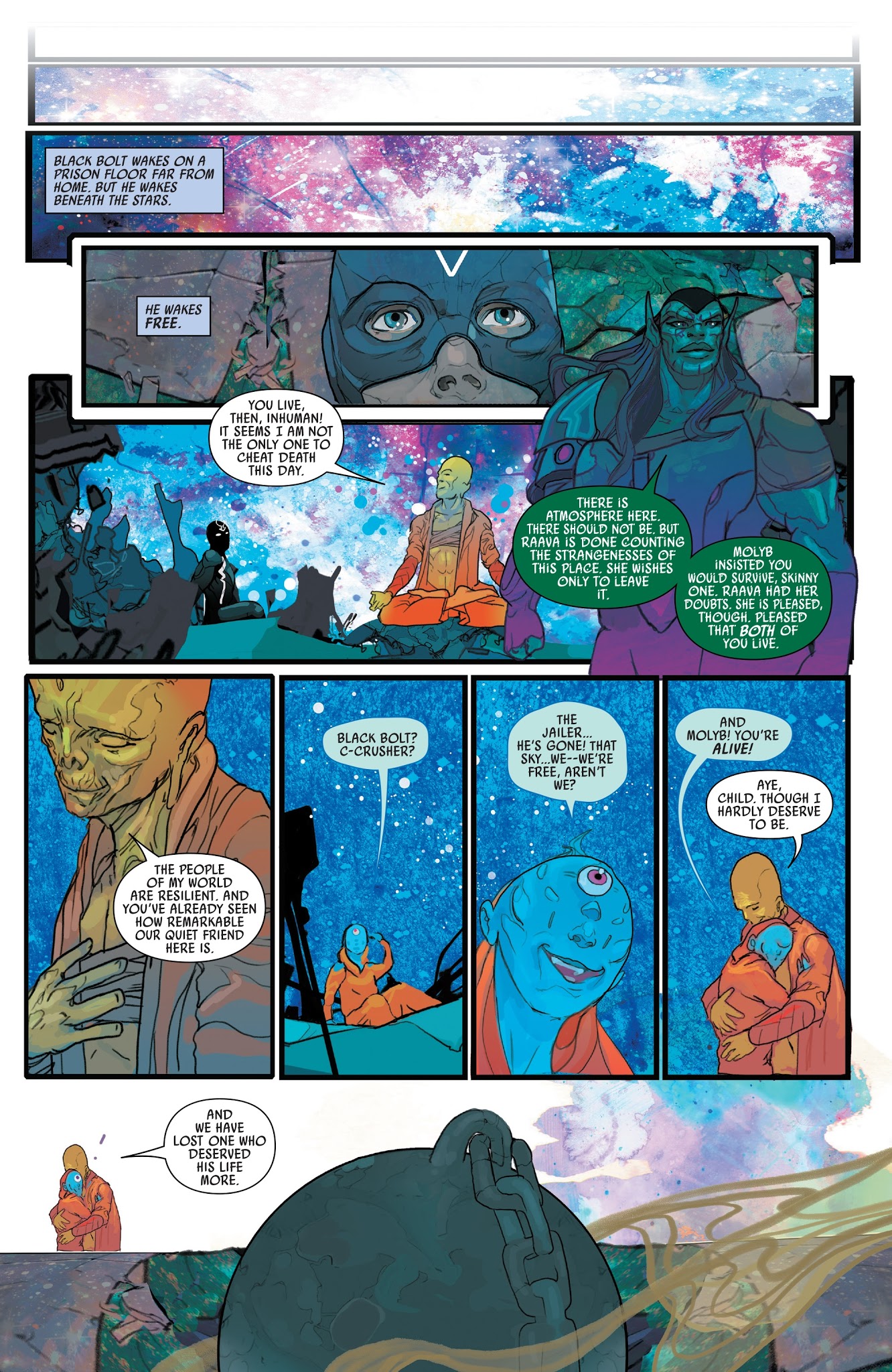 Read online Black Bolt comic -  Issue #6 - 17