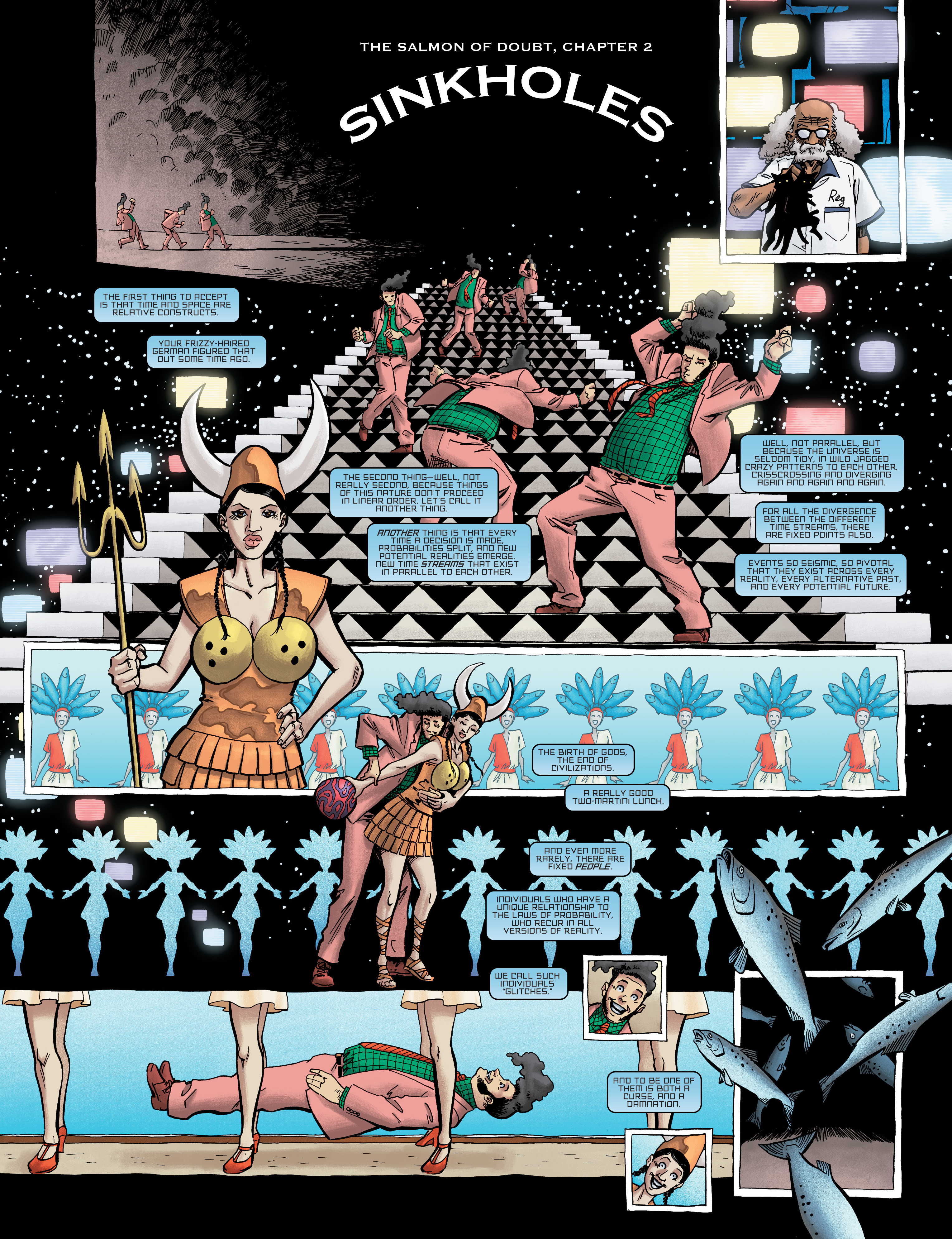 Read online Dirk Gently's Holistic Detective Agency: The Salmon of Doubt comic -  Issue #2 - 10