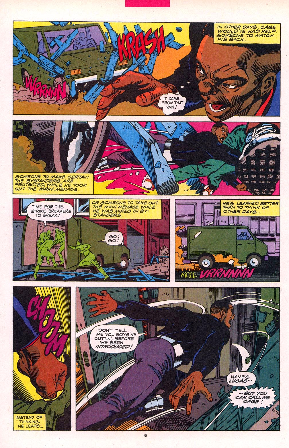 Read online Cage (1992) comic -  Issue #1 - 6