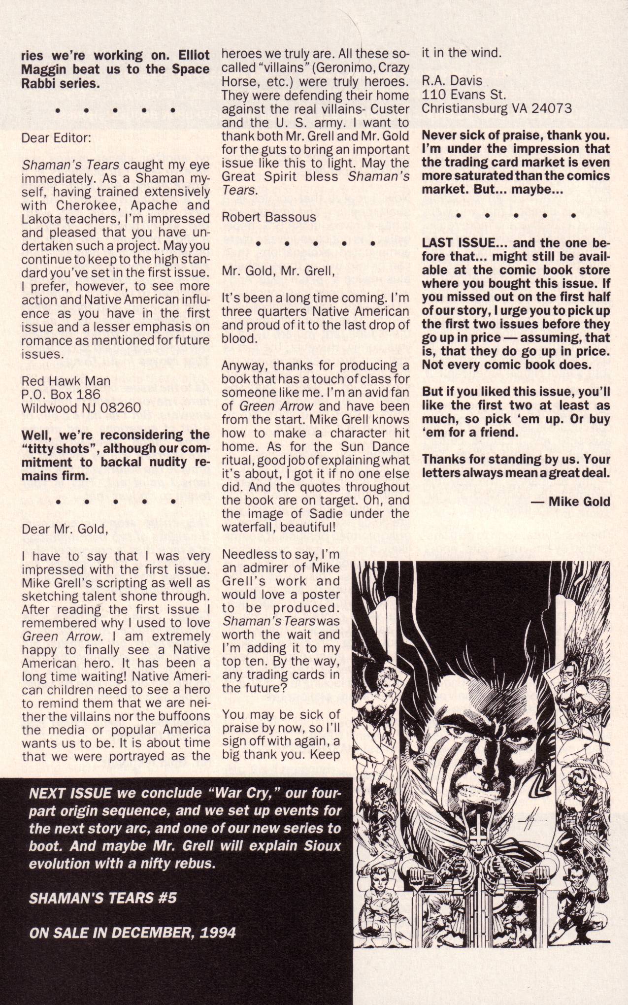 Read online Shaman's Tears comic -  Issue #3 - 23
