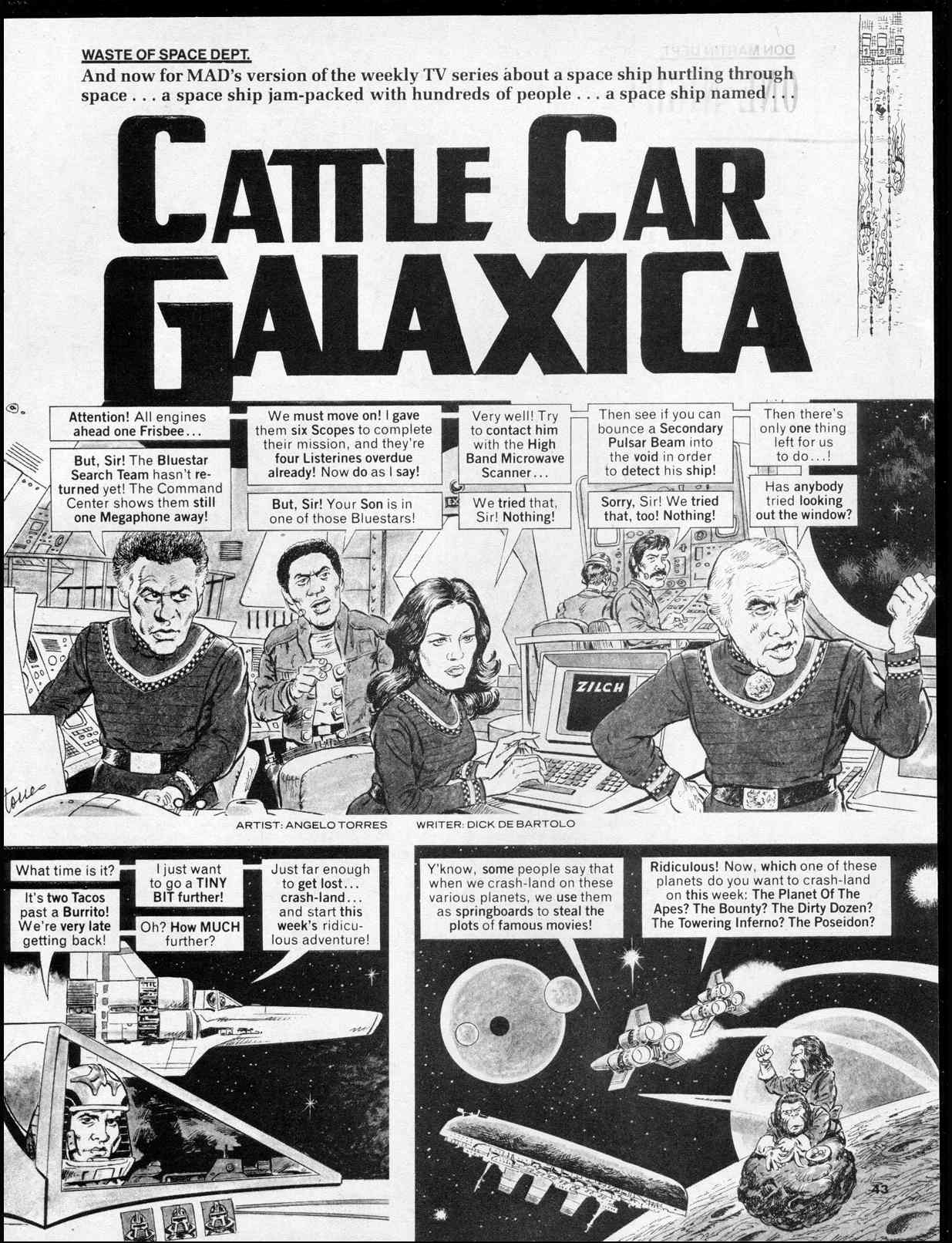 Read online MAD comic -  Issue #208 - 45