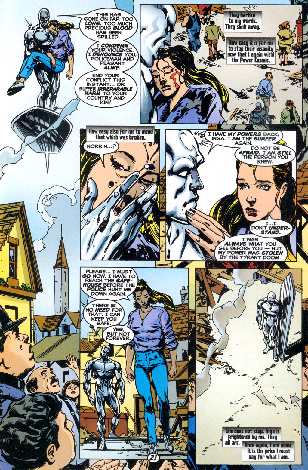 Read online Silver Surfer: Loftier Than Mortals comic -  Issue #2 - 21