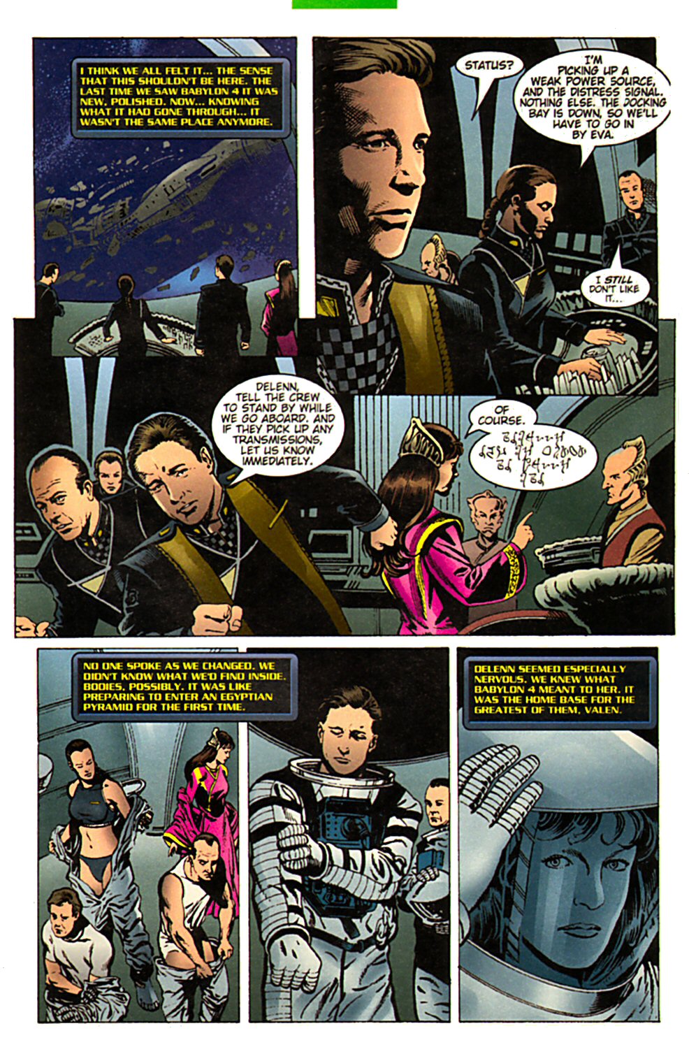 Read online Babylon 5: In Valen's Name comic -  Issue #1 - 9