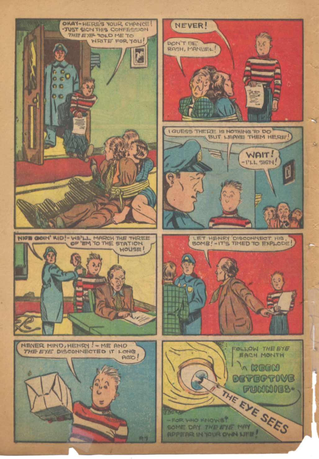 Read online Keen Detective Funnies comic -  Issue #19 - 53
