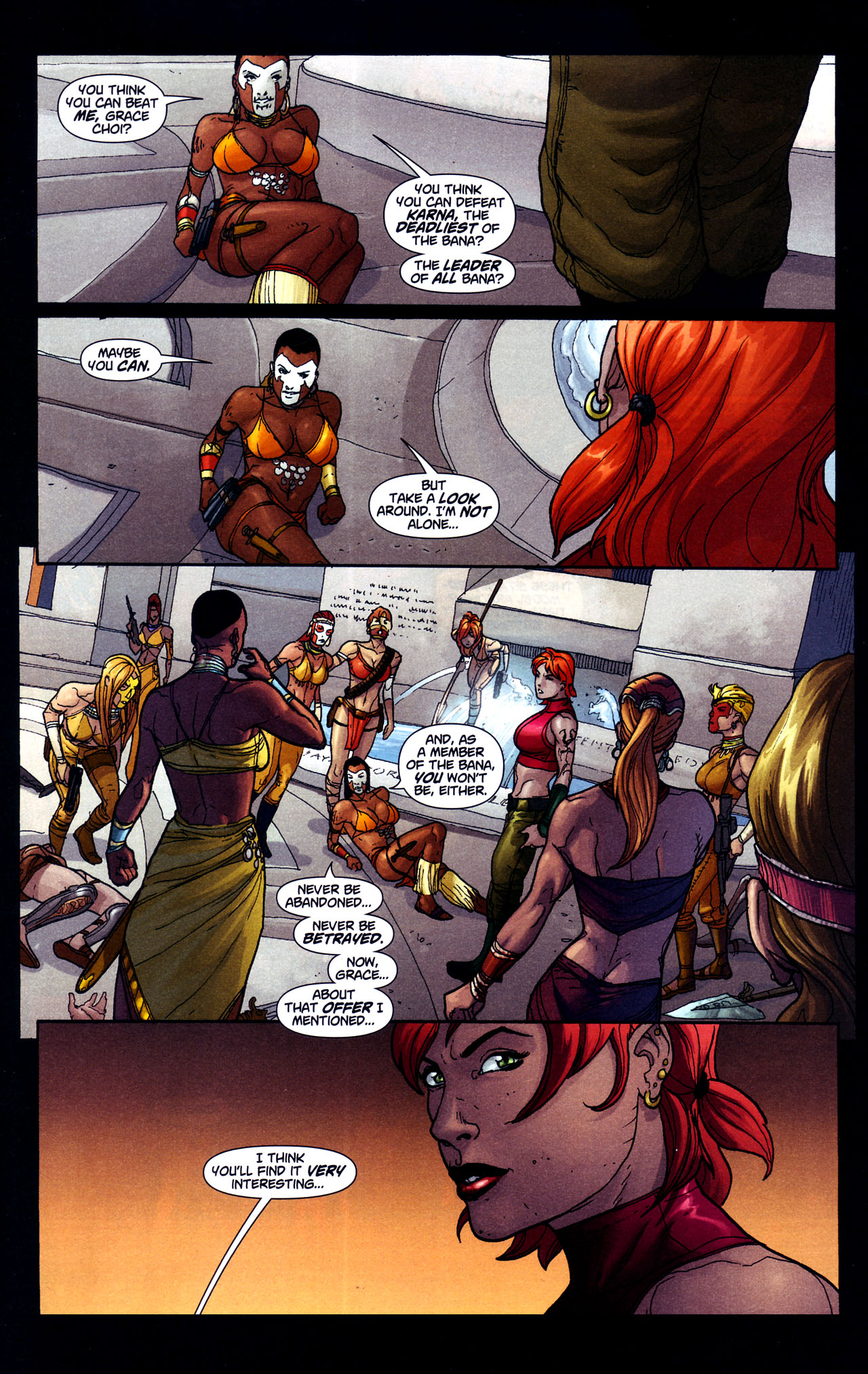 Read online Amazons Attack comic -  Issue #4 - 14