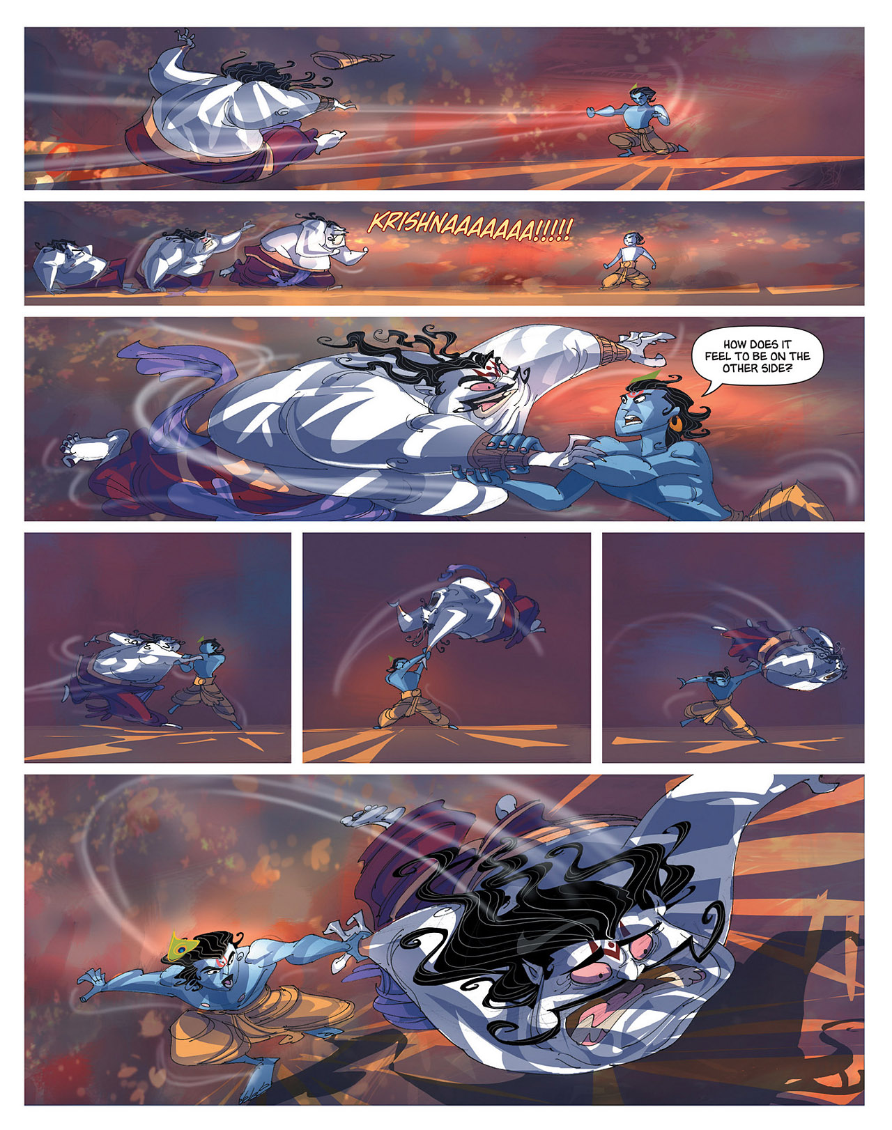 Read online Krishna: A Journey Within comic -  Issue # TPB (Part 1) - 79